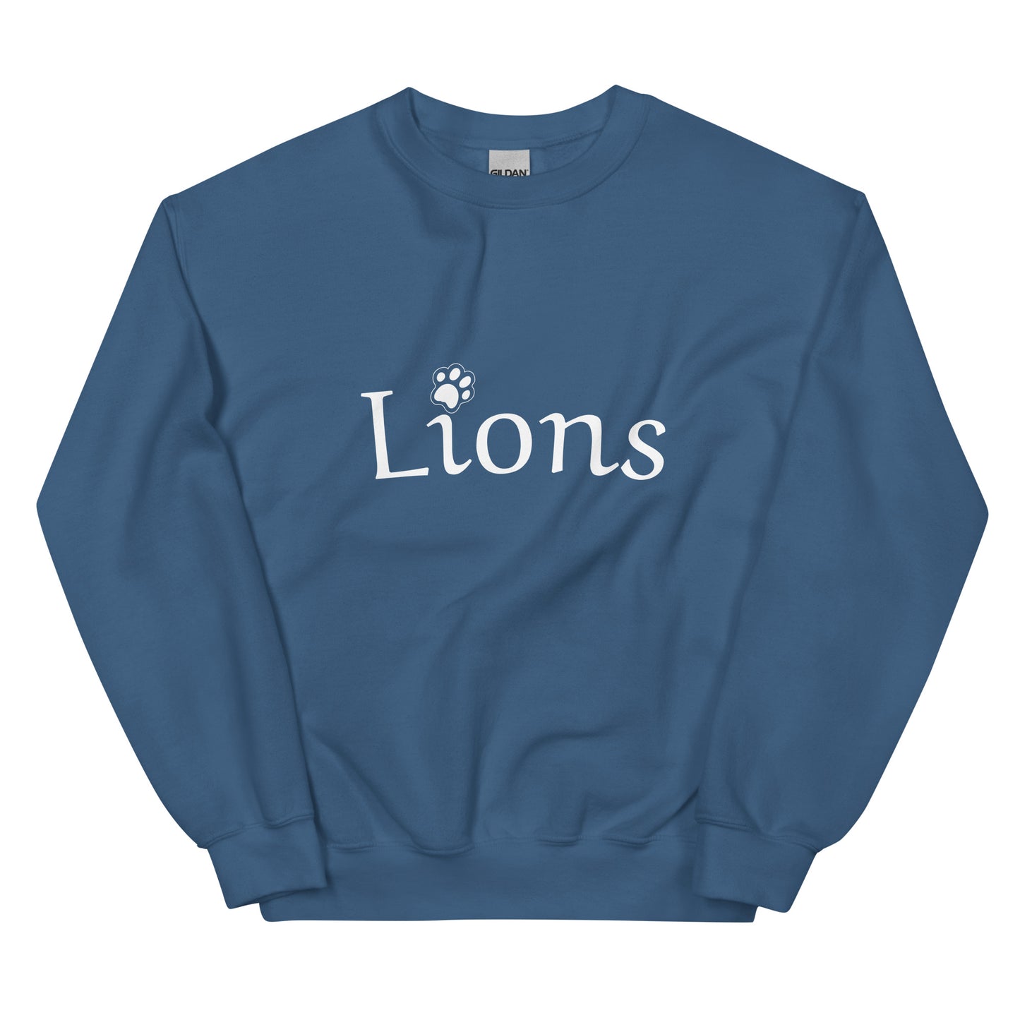 Lions Boyfriend Sweatshirt (Paw Dot)