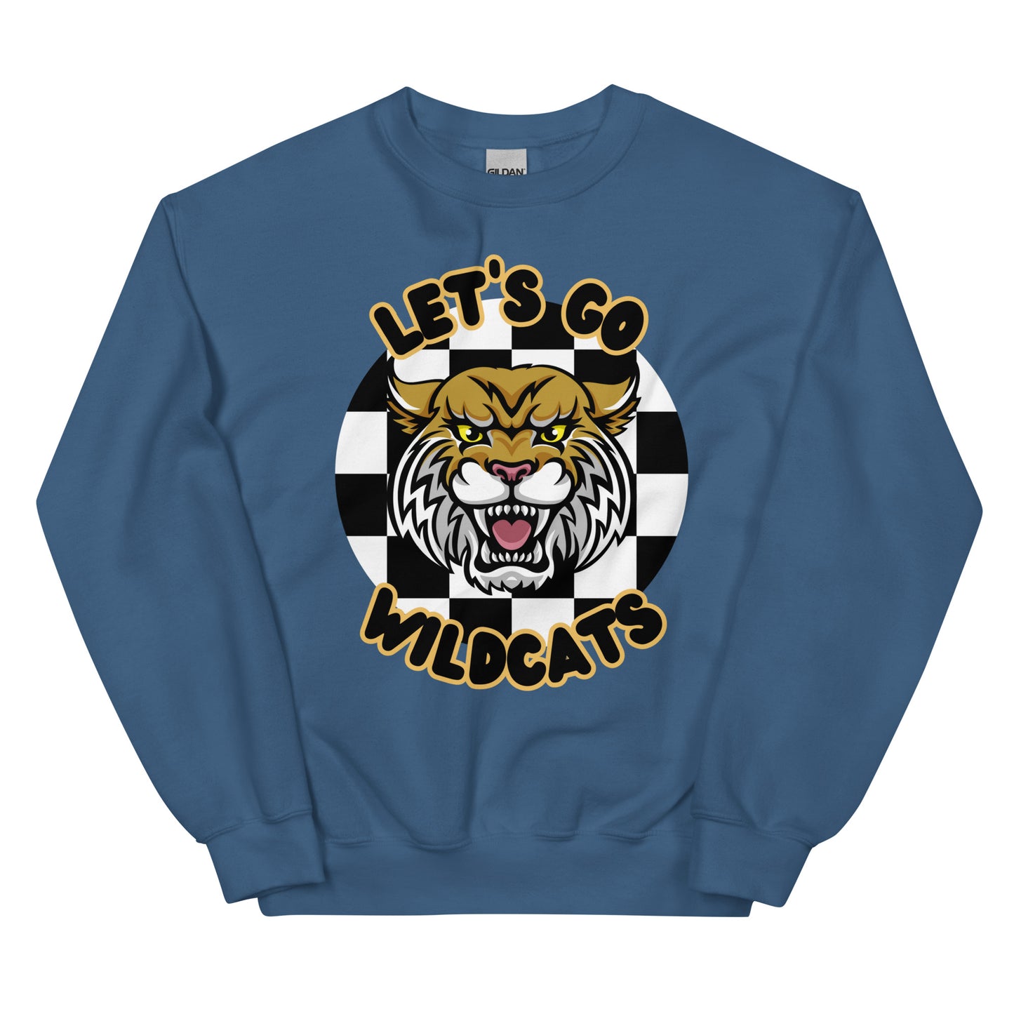 Wildcats Unisex Sweatshirt (checkered)