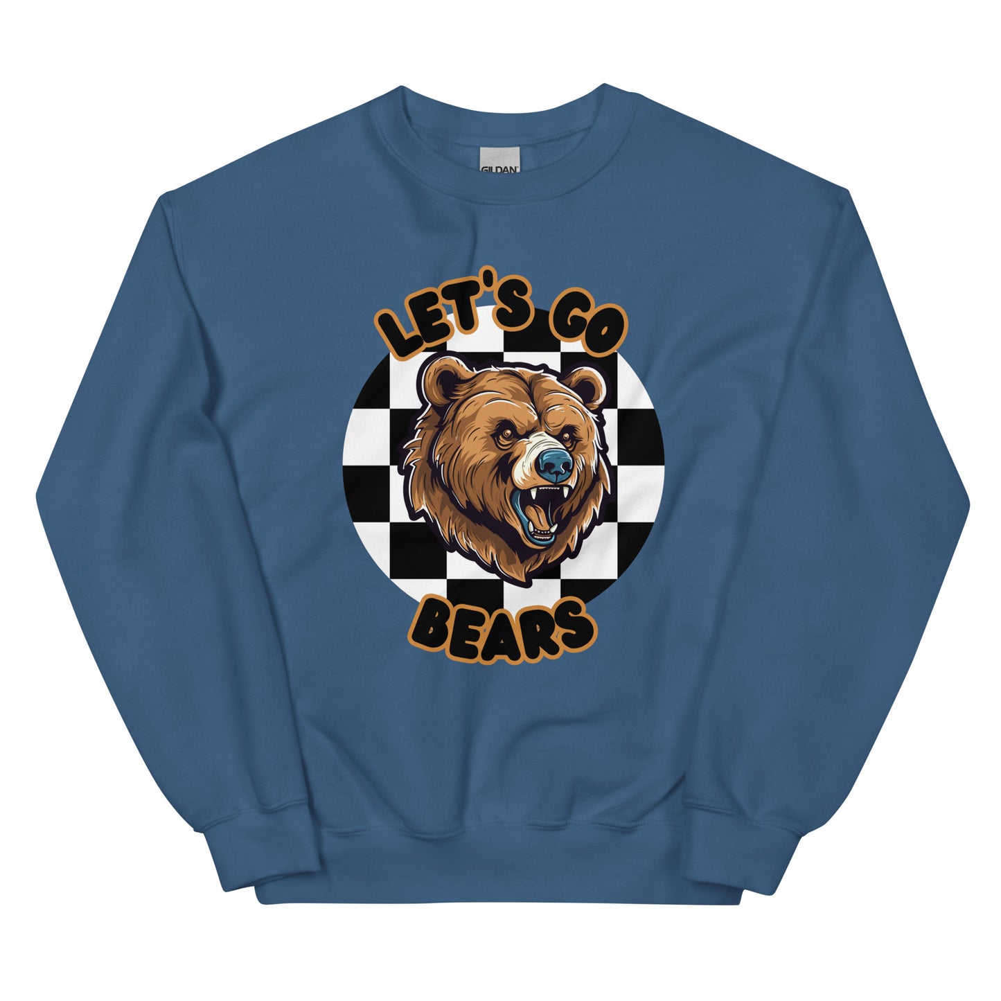 Bears Unisex Sweatshirt (checkered)