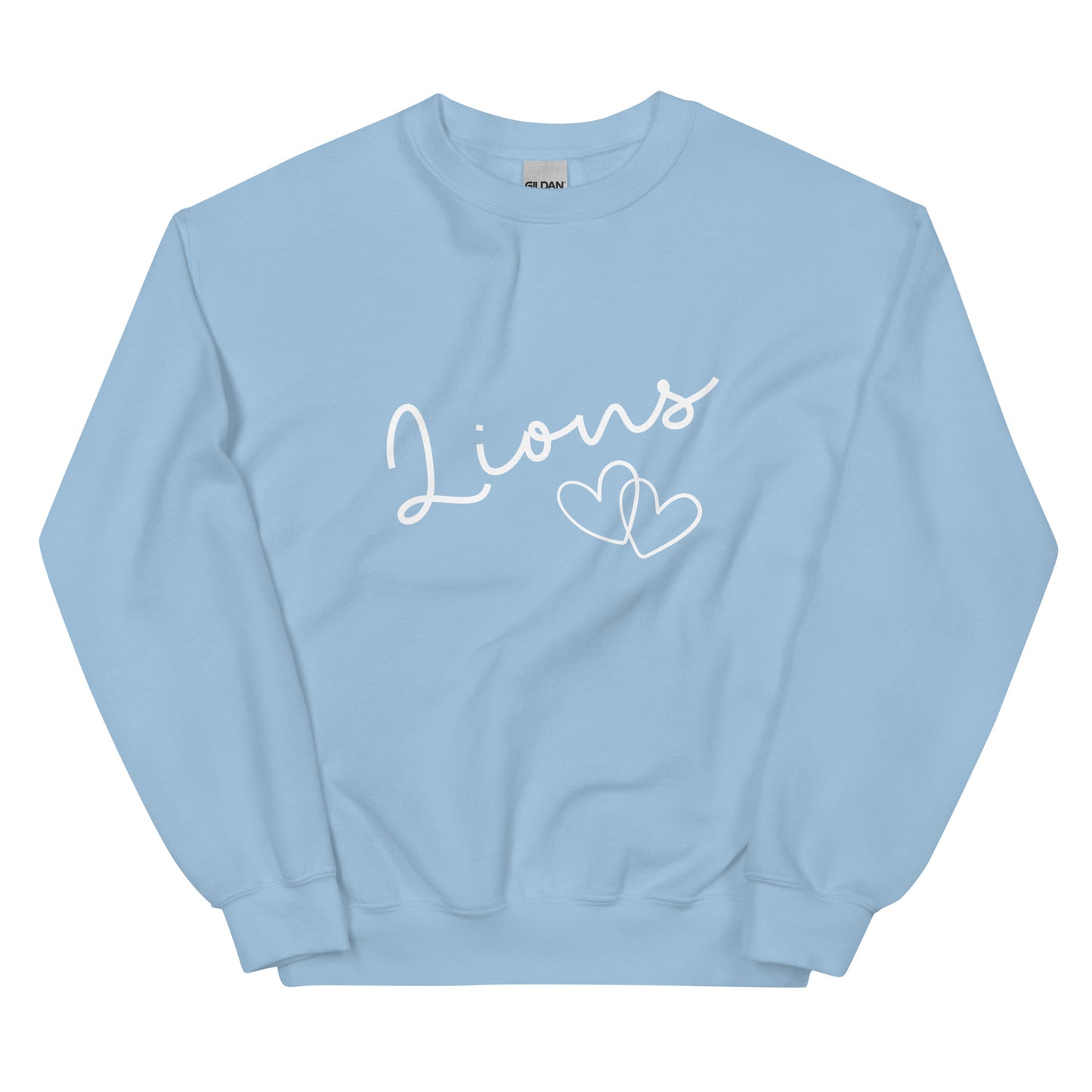 Lions Boyfriend Sweatshirt (Simple Cursive)