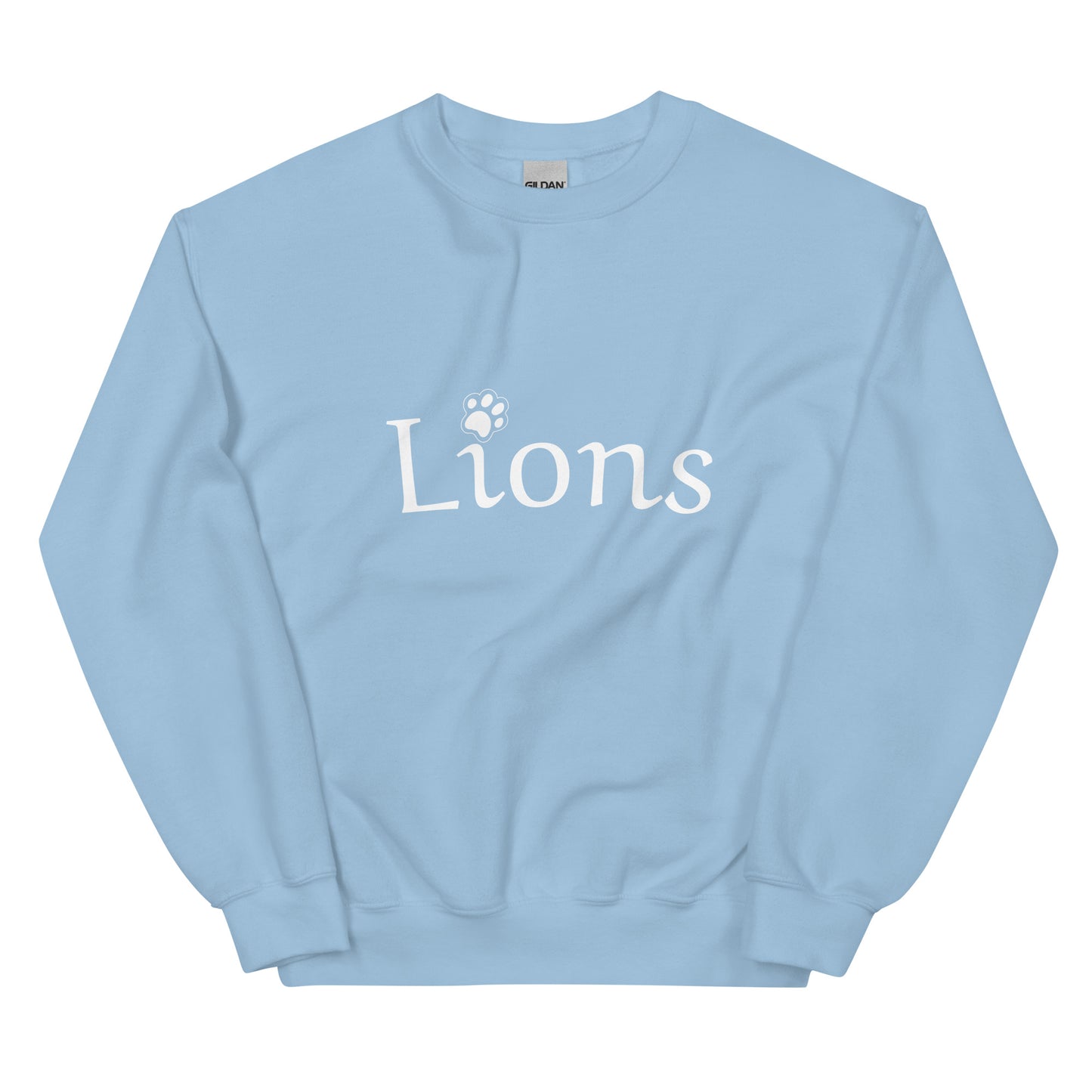 Lions Boyfriend Sweatshirt (Paw Dot)