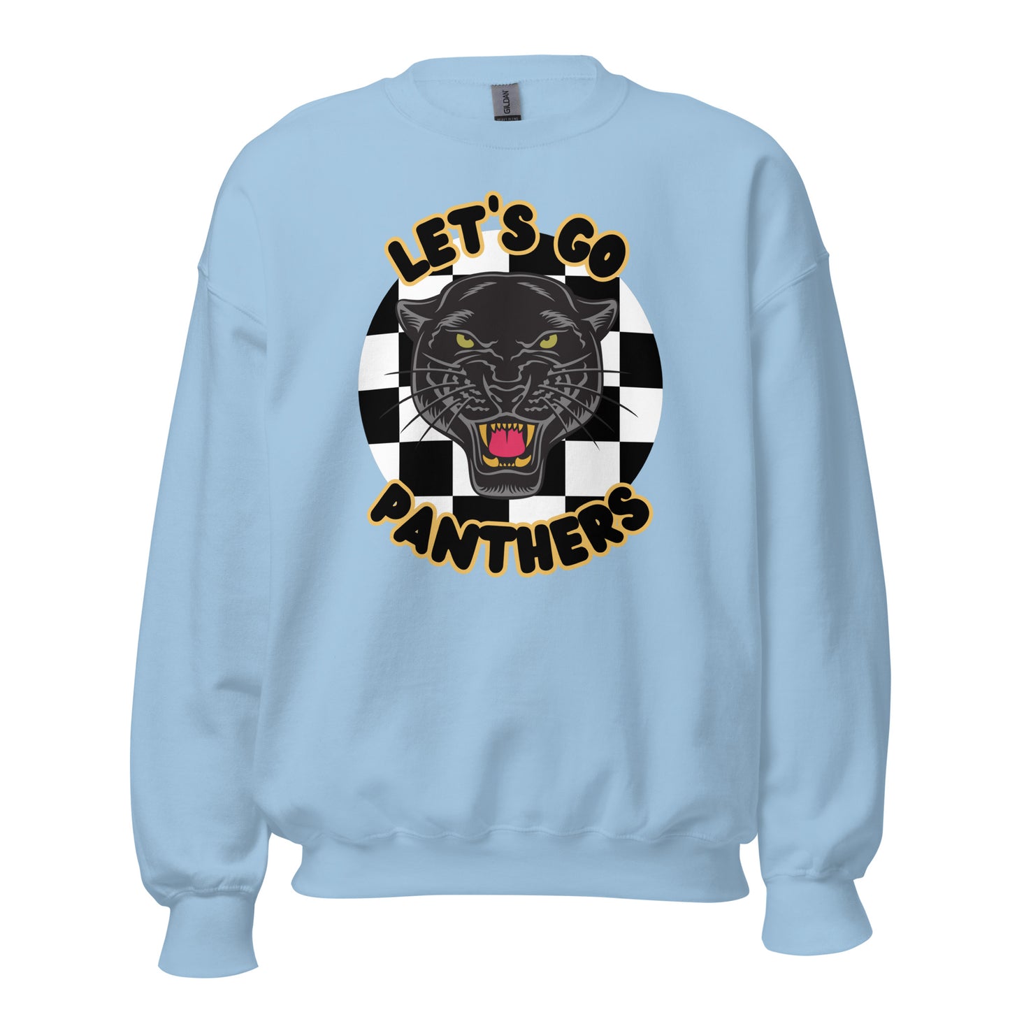 Panthers Unisex Sweatshirt (checkered)