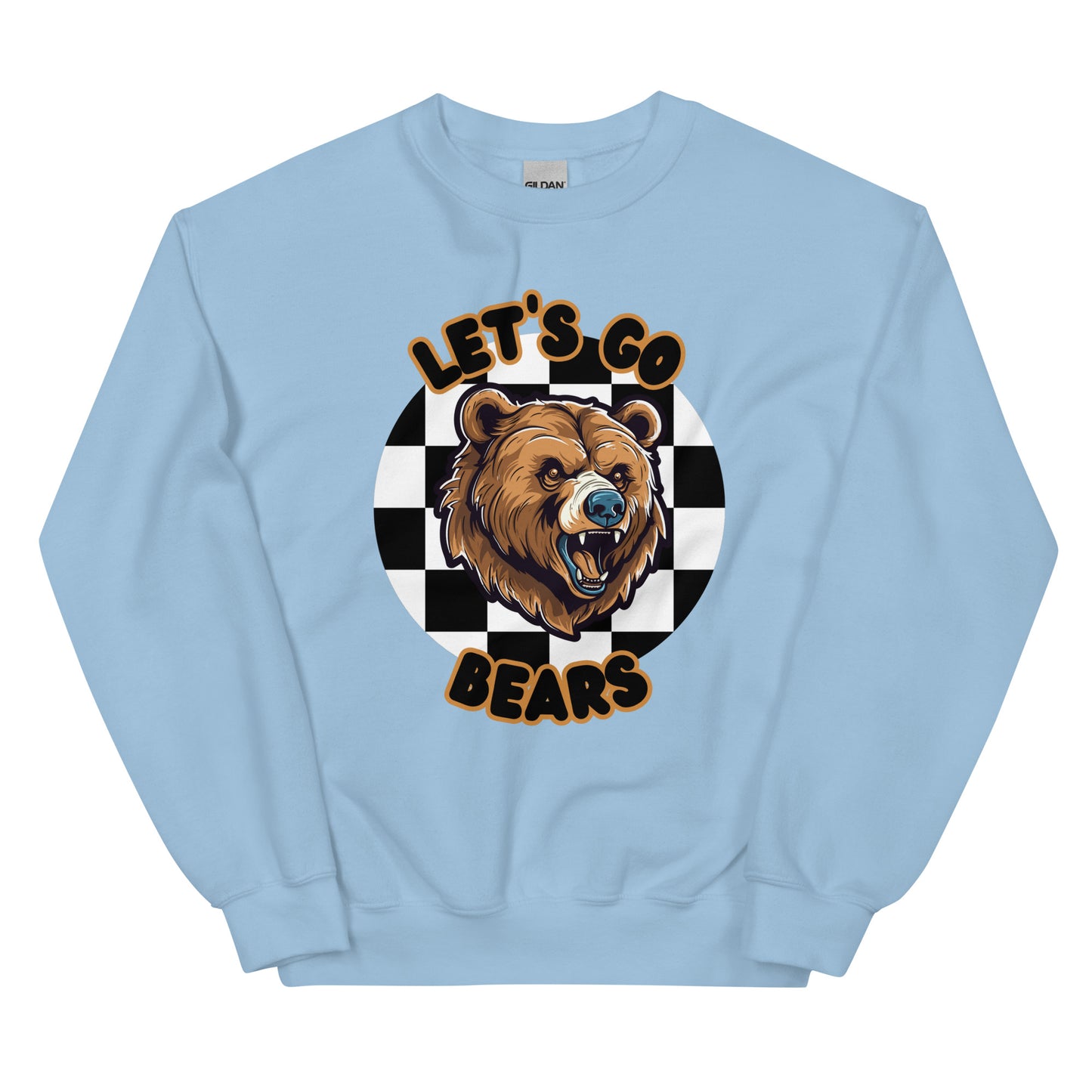 Bears Unisex Sweatshirt (checkered)