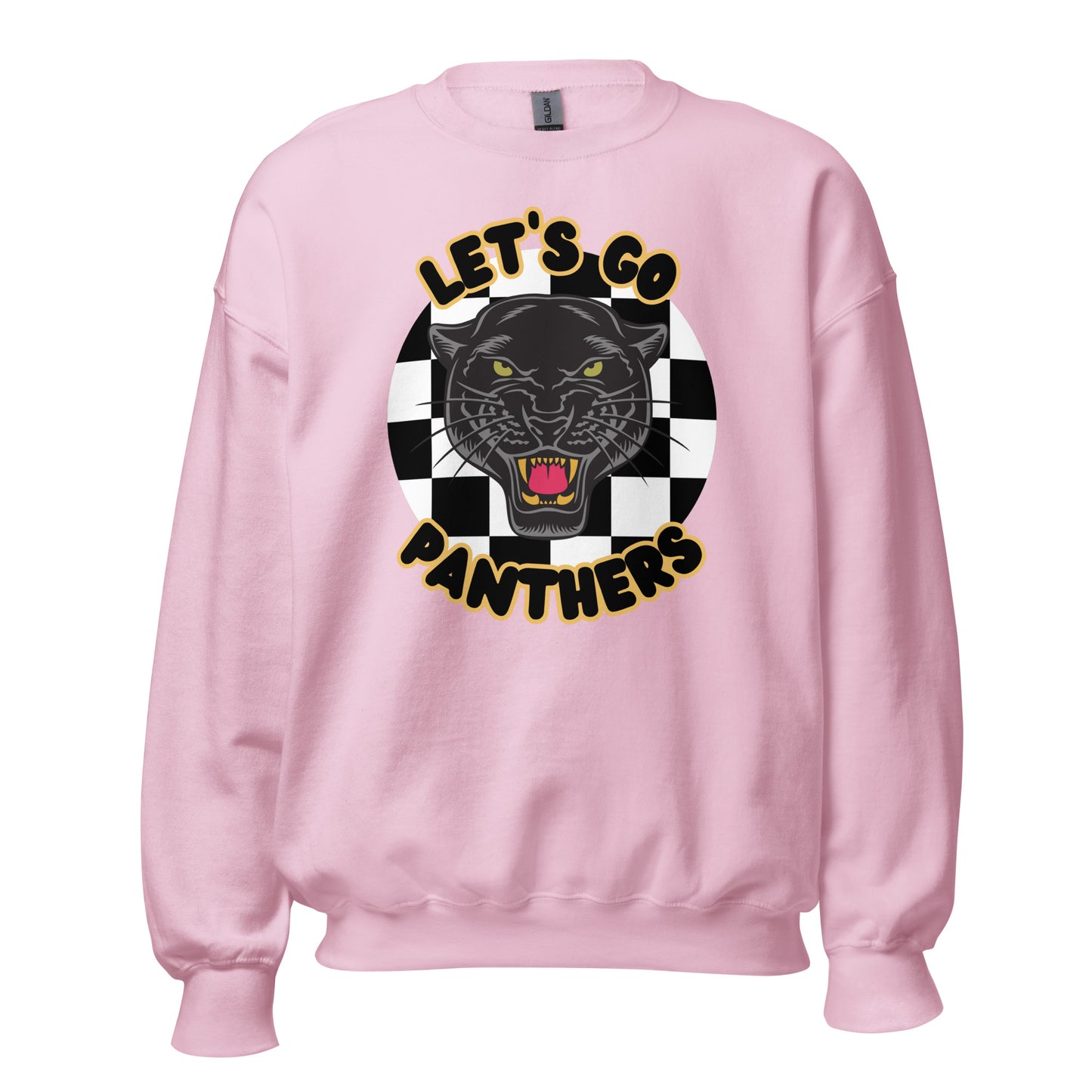 Panthers Unisex Sweatshirt (checkered)