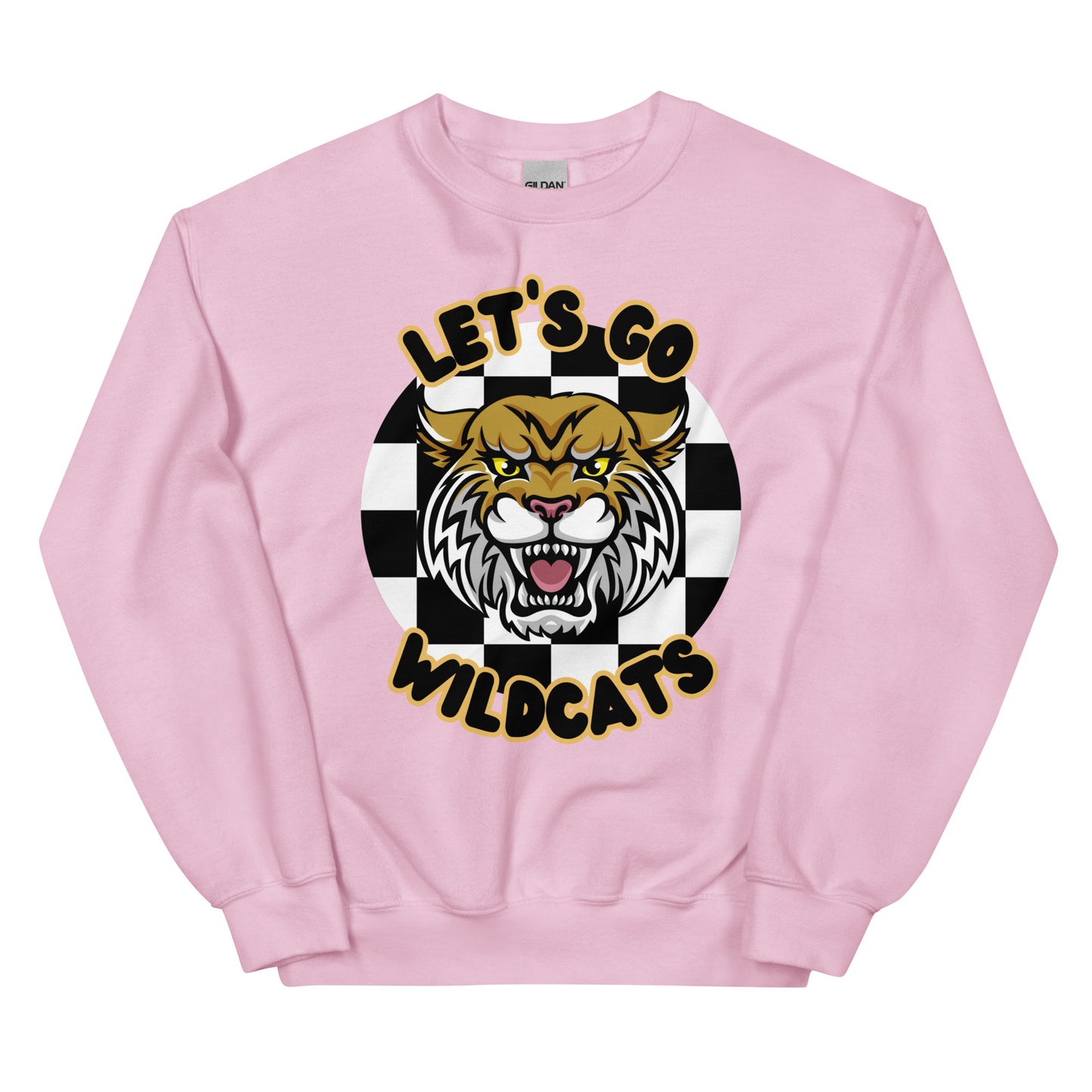 Wildcats Unisex Sweatshirt (checkered)