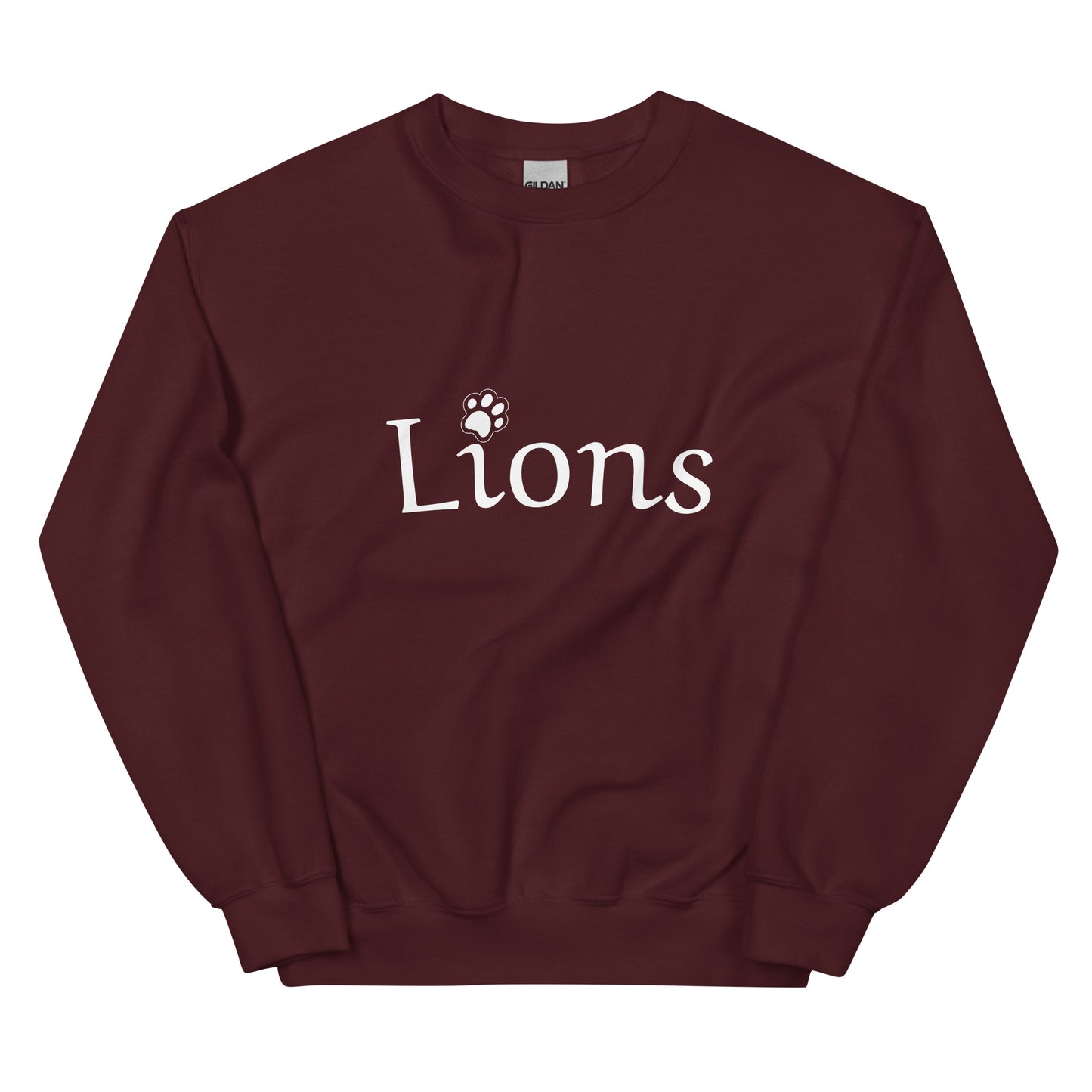 Lions Boyfriend Sweatshirt (Paw Dot)