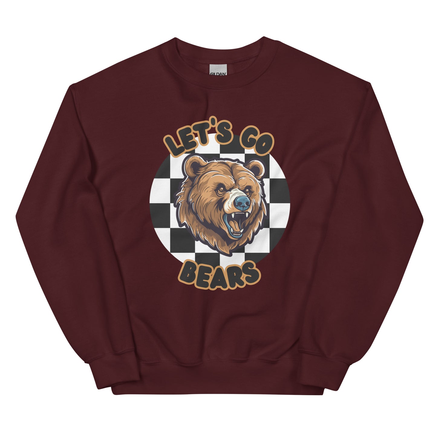 Bears Unisex Sweatshirt (checkered)