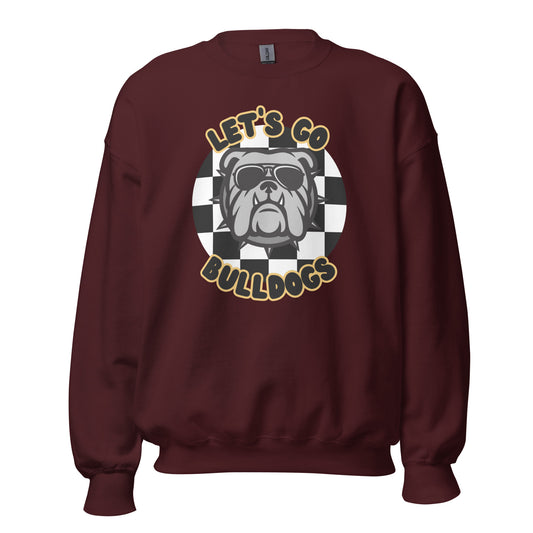 Bulldogs Unisex Sweatshirt (checkered)