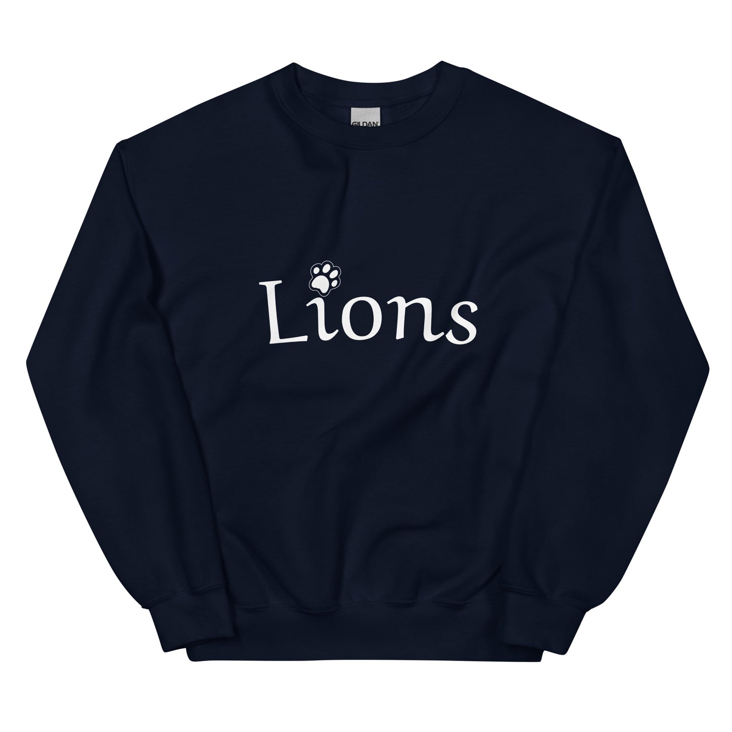 Lions Boyfriend Sweatshirt (Paw Dot)