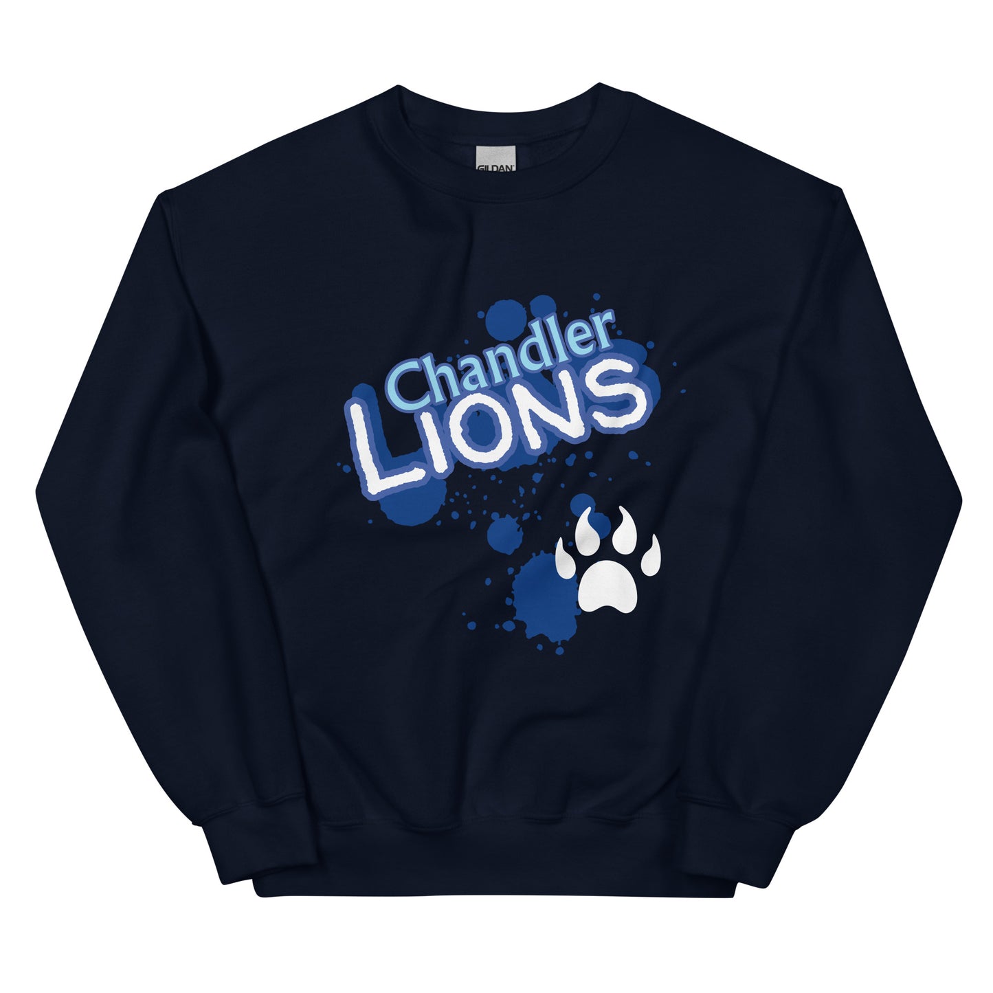 Lions Boyfriend Sweatshirt (Splatter)