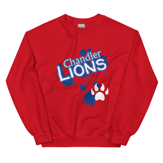 Lions Boyfriend Sweatshirt (Splatter)