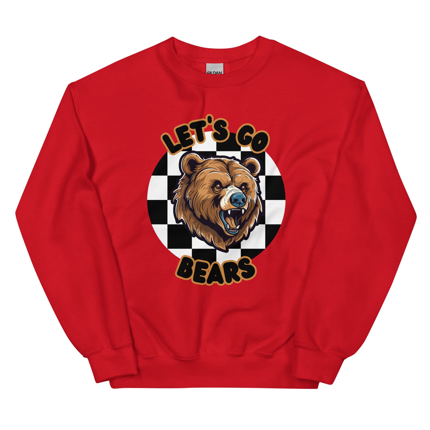 Bears Unisex Sweatshirt (checkered)