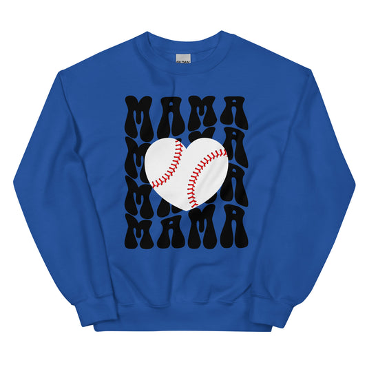 Baseball Mama Unisex Sweatshirt