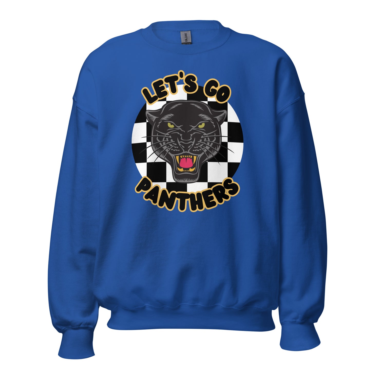 Panthers Unisex Sweatshirt (checkered)