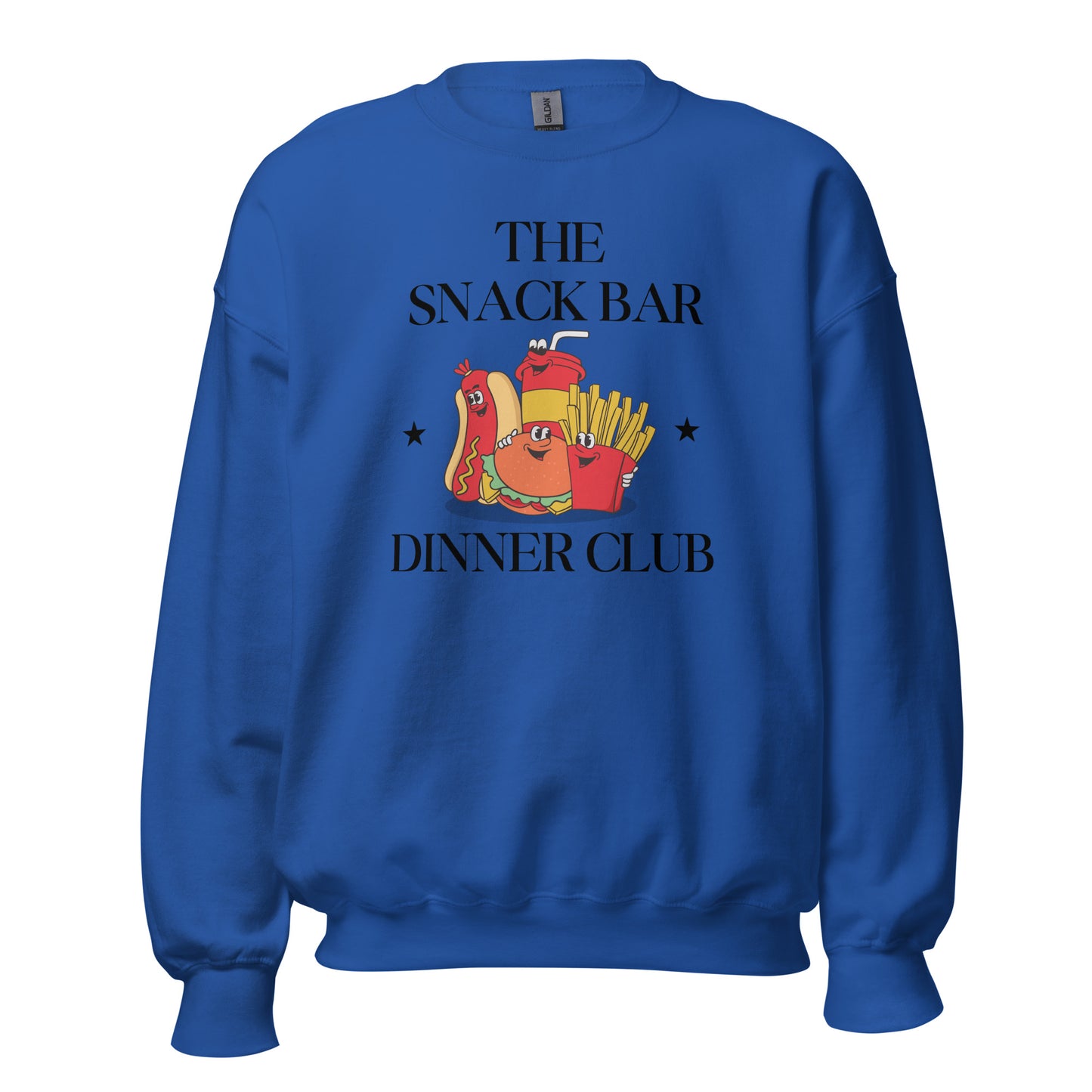 Snack Bar Dinner Club Unisex Sweatshirt