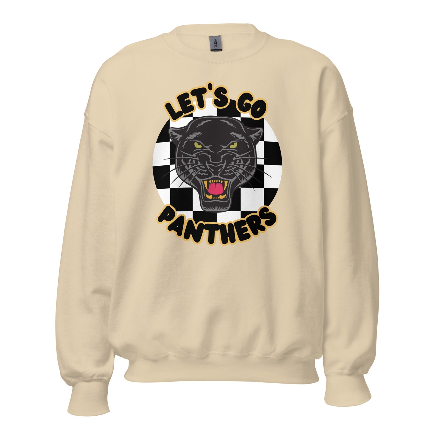 Panthers Unisex Sweatshirt (checkered)