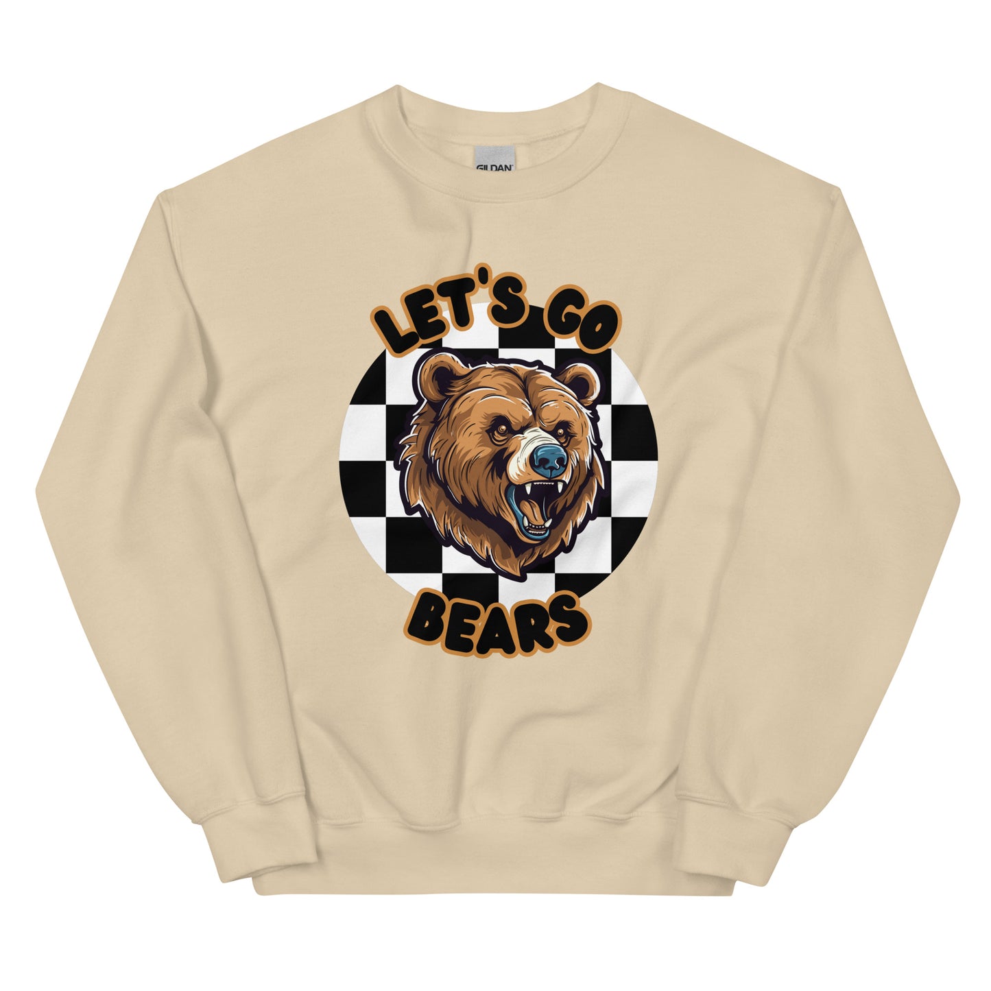 Bears Unisex Sweatshirt (checkered)