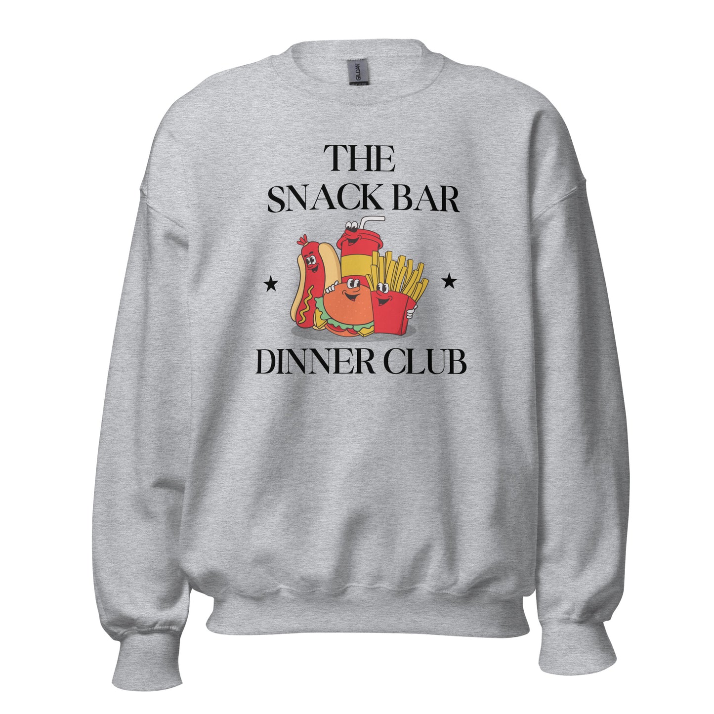 Snack Bar Dinner Club Unisex Sweatshirt