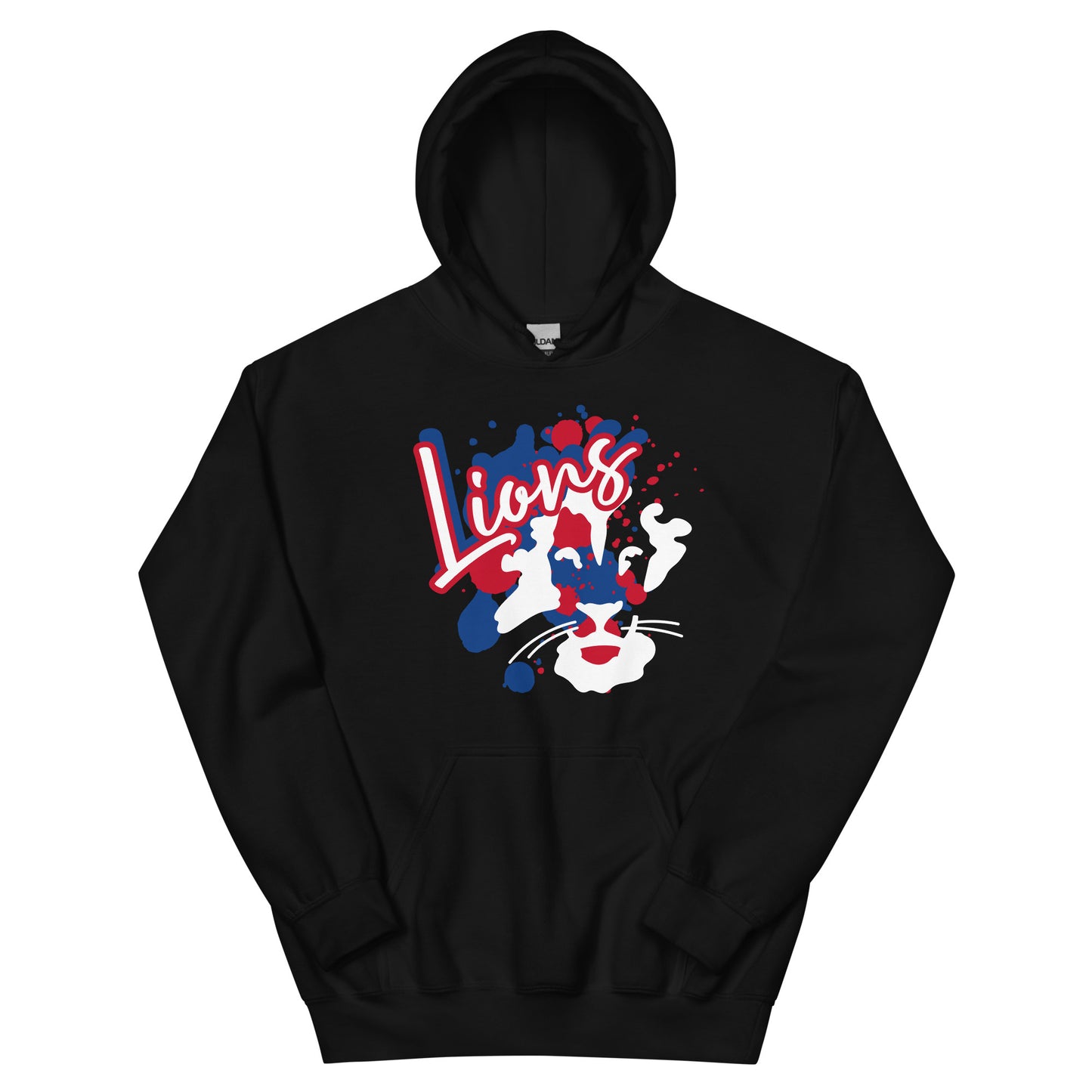 Lions Unisex Hoodie (Splatter)