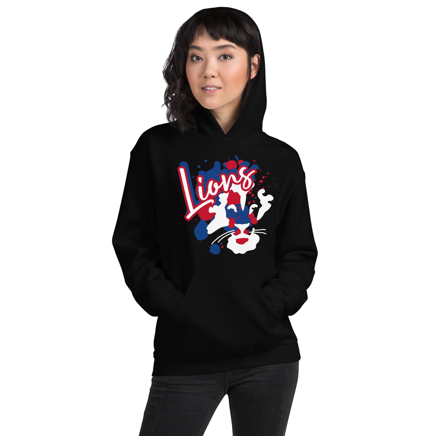 Lions Unisex Hoodie (Splatter)