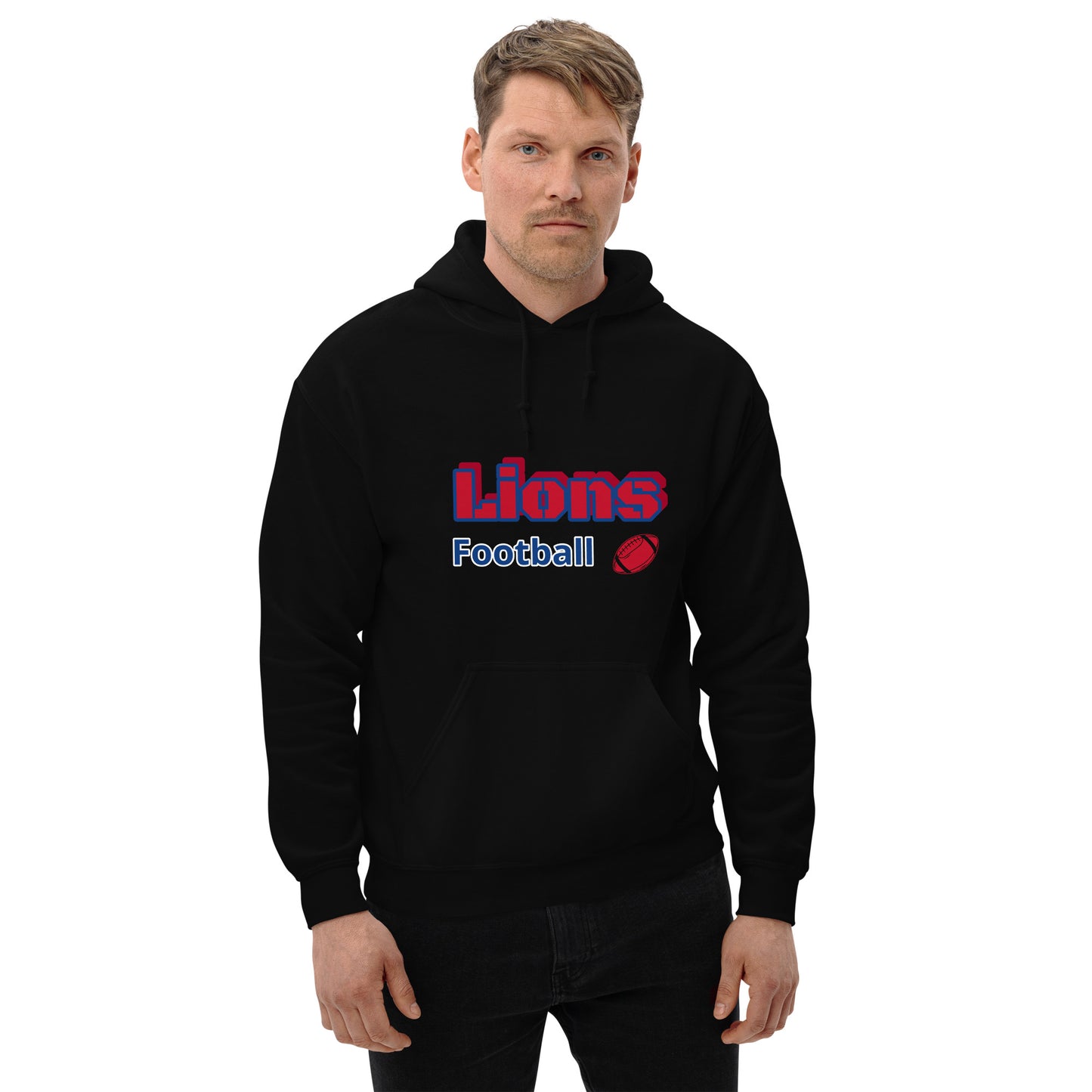 Lions Unisex Hoodie (Football)