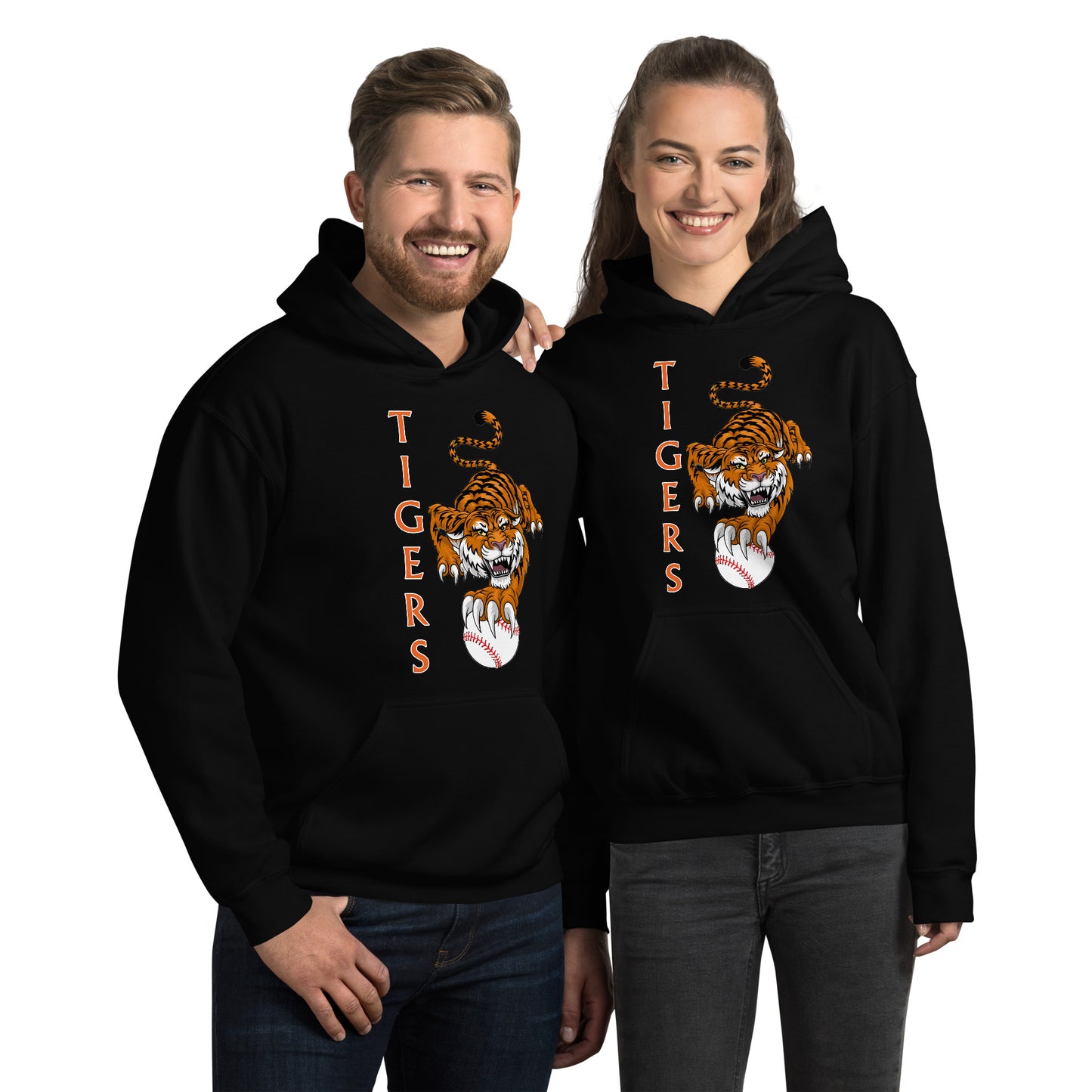 Tigers Baseball Unisex Hoodie