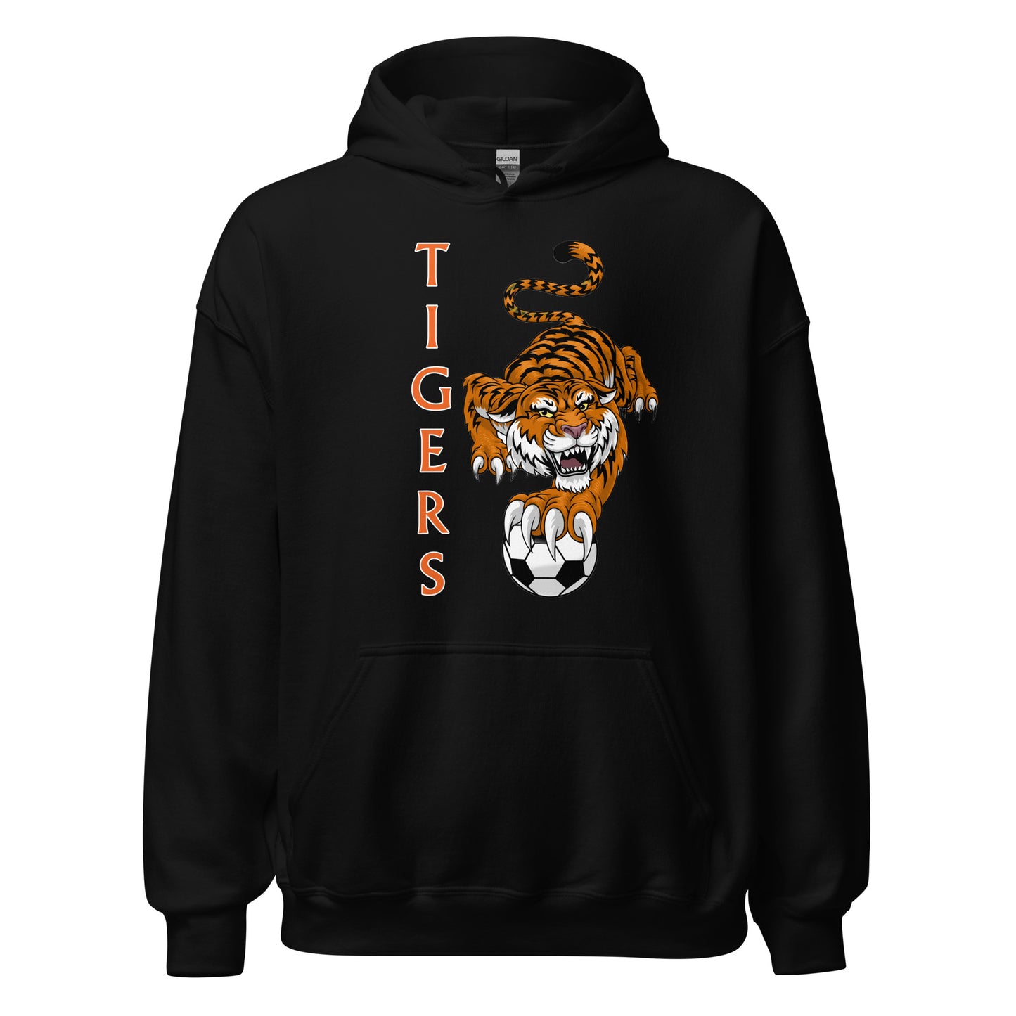 Tigers Soccer Unisex Hoodie