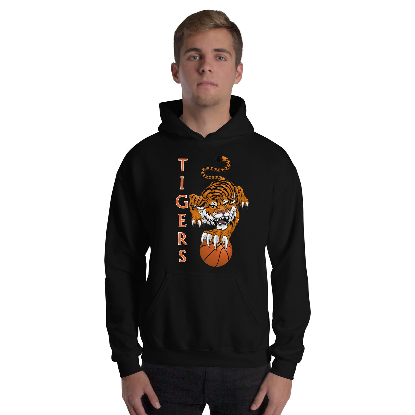 Tigers Basketball Unisex Hoodie