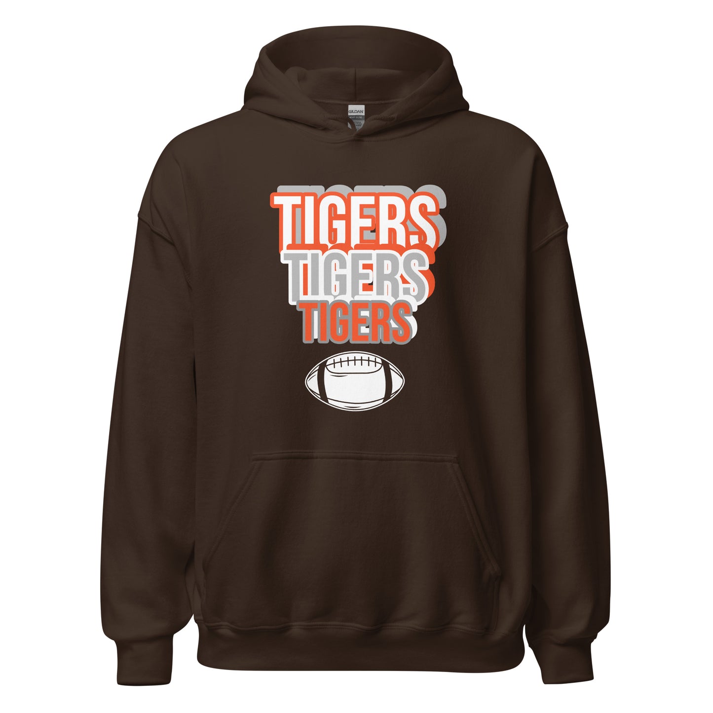 Tigers Football Unisex Hoodie