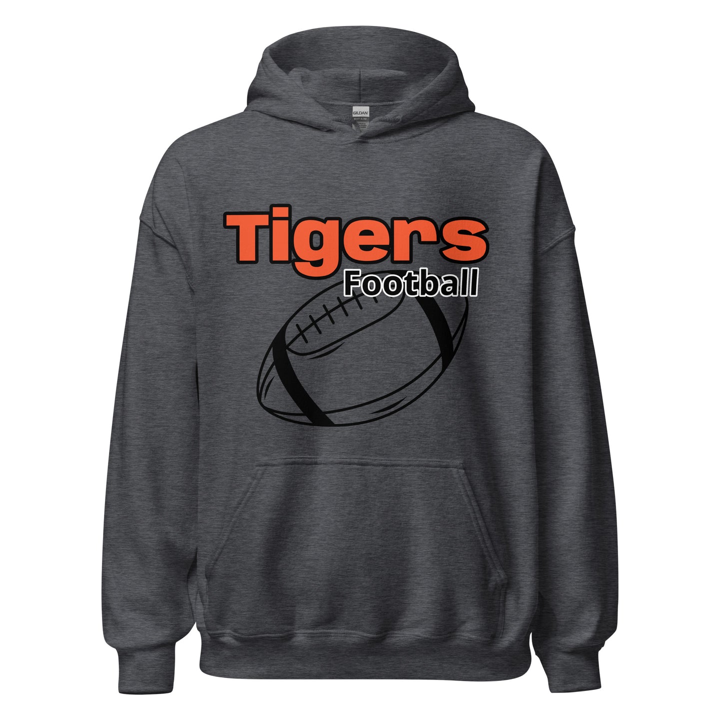 Tigers Football Unisex Hoodie