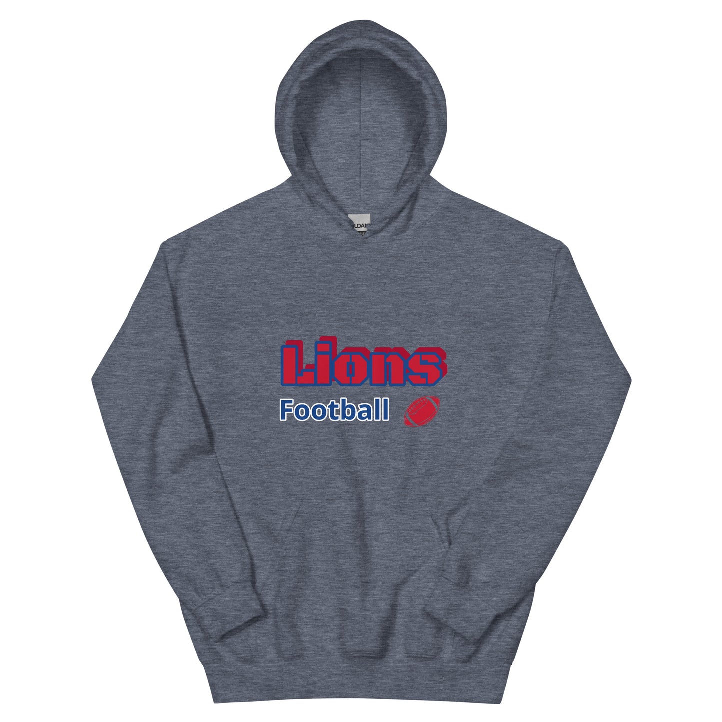 Lions Unisex Hoodie (Football)