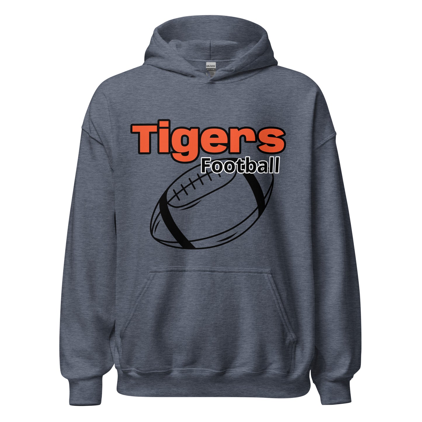 Tigers Football Unisex Hoodie