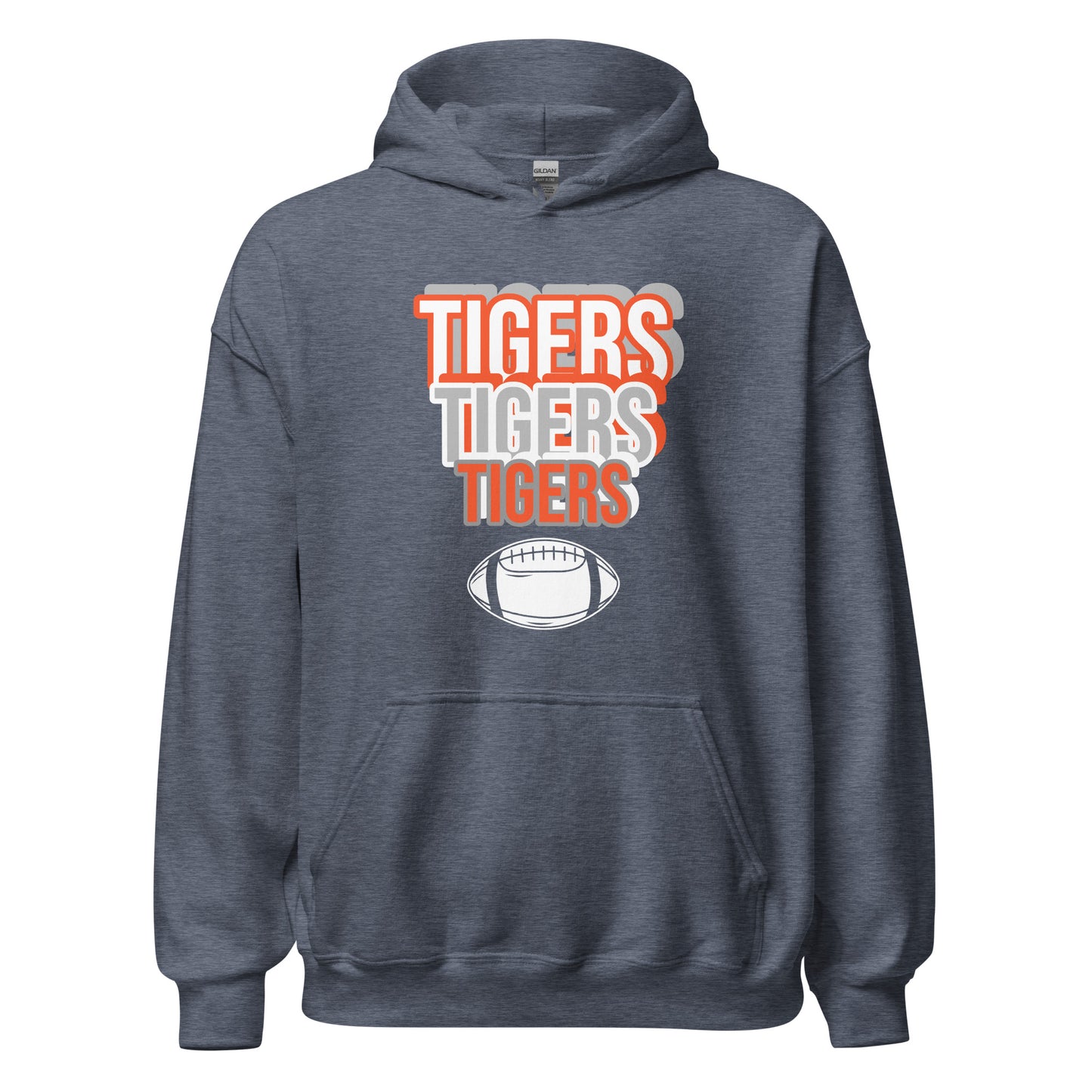 Tigers Football Unisex Hoodie