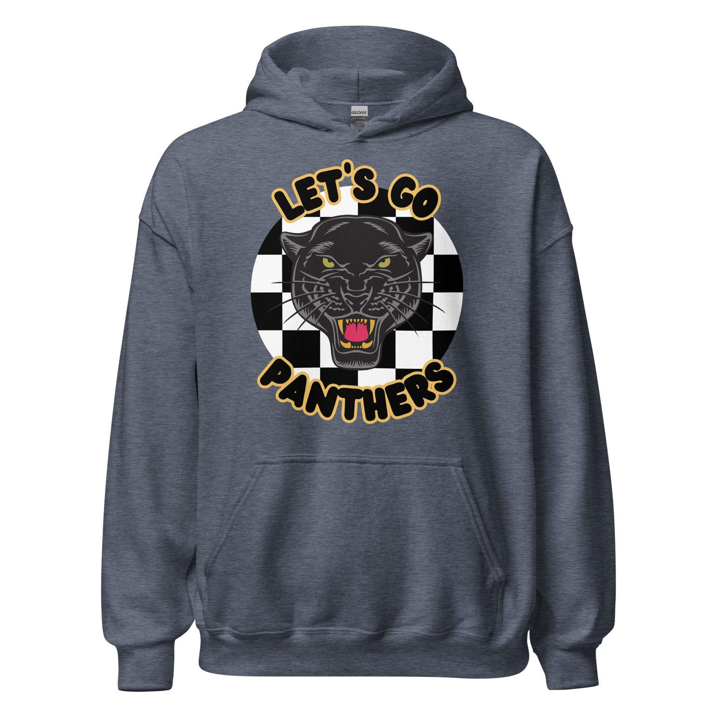 Panthers Unisex Hoodie (Checkered)