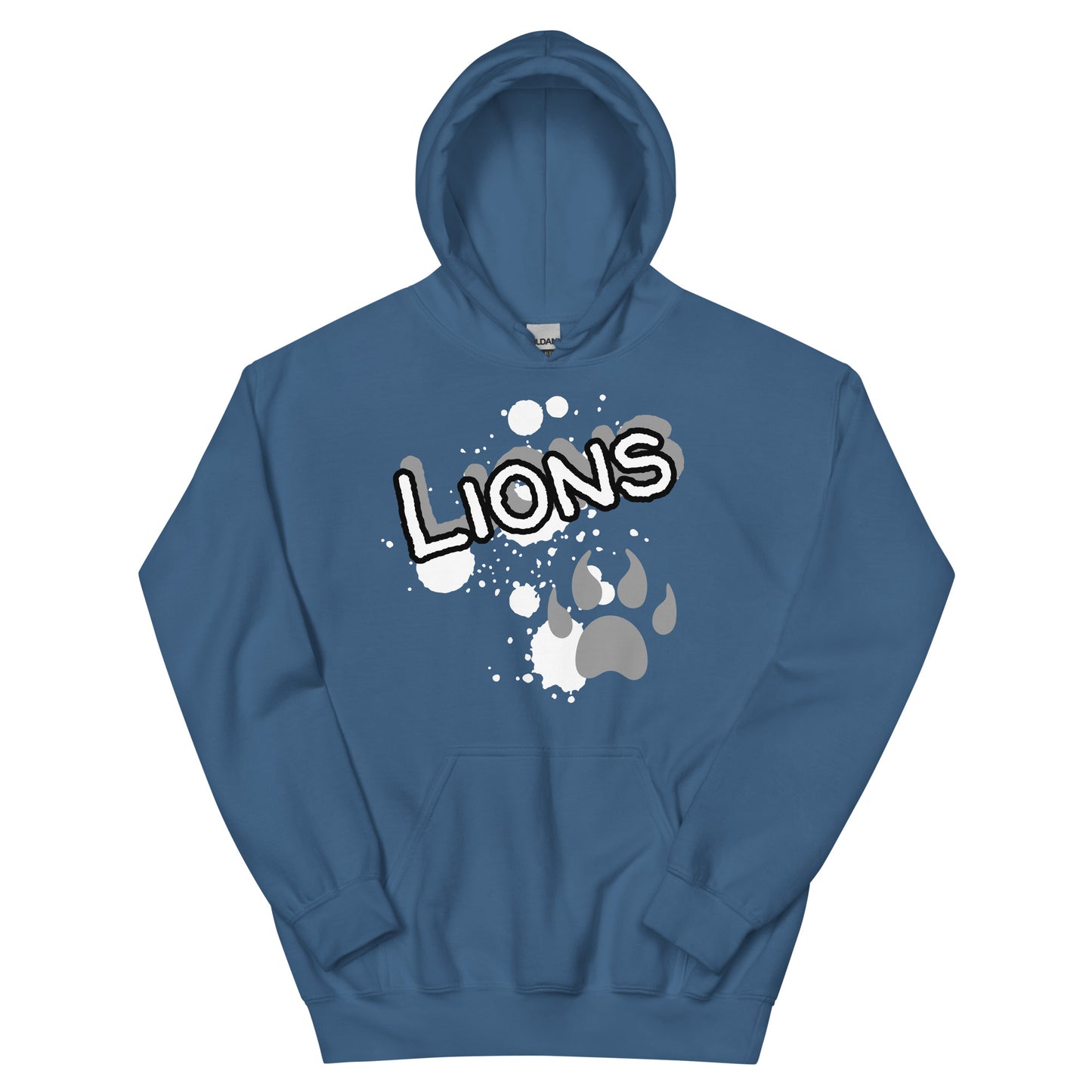 Lions Unisex Hoodie (Splatter)