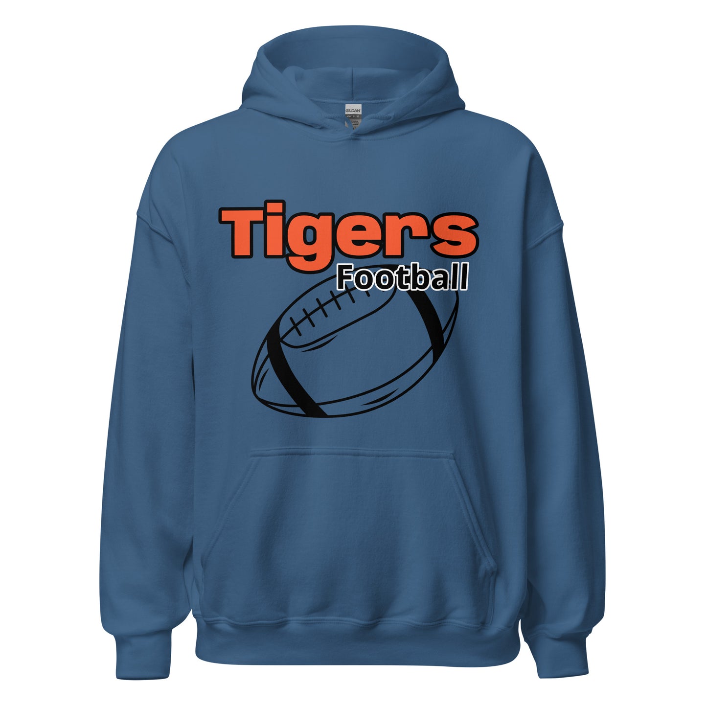 Tigers Football Unisex Hoodie