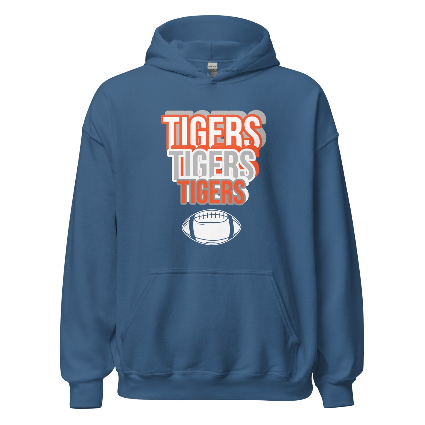 Tigers Football Unisex Hoodie