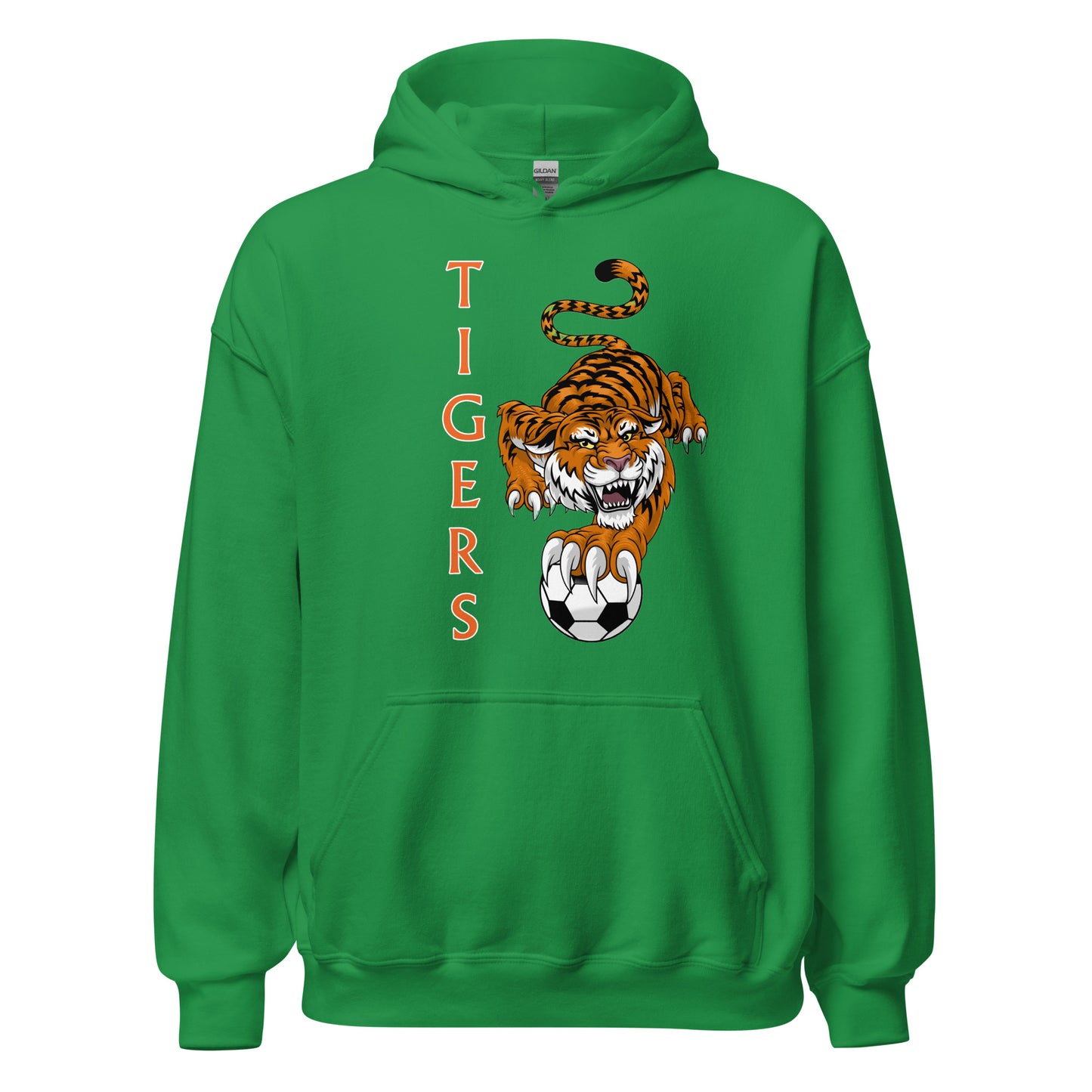 Tigers Soccer Unisex Hoodie