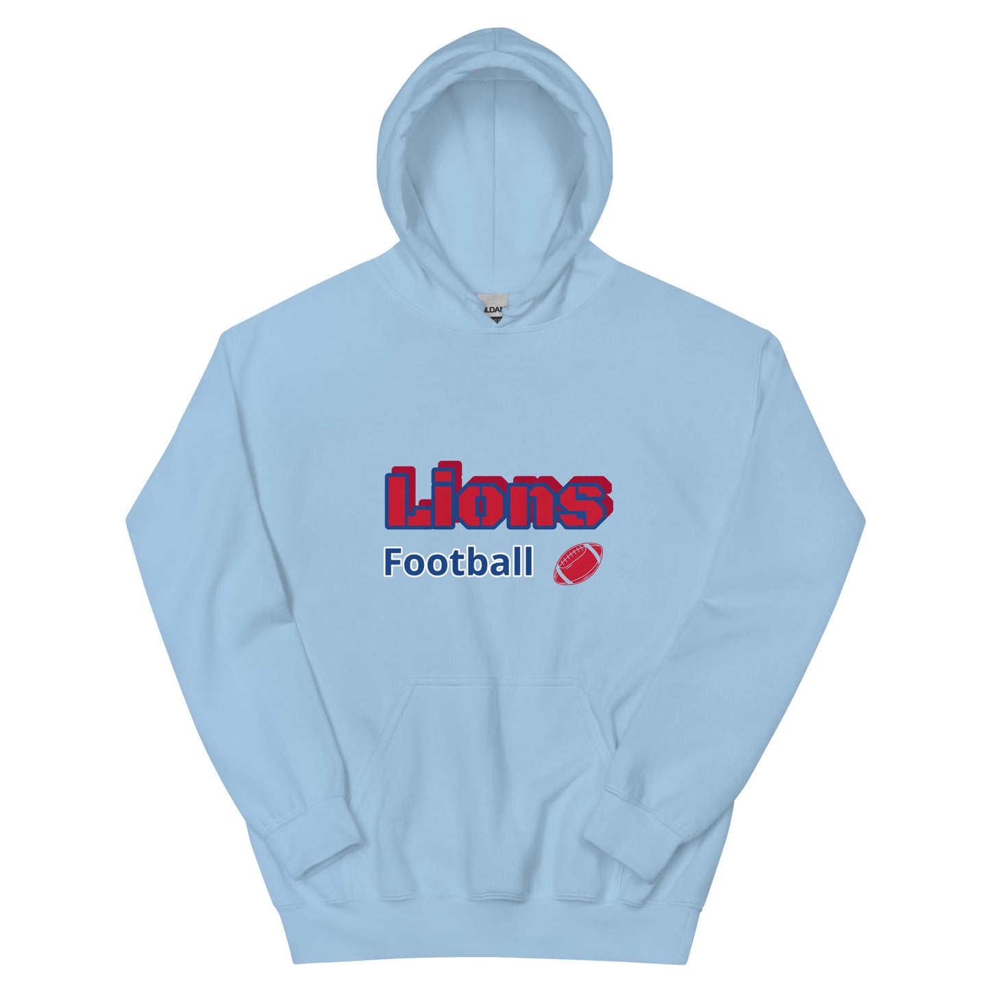 Lions Unisex Hoodie (Football)