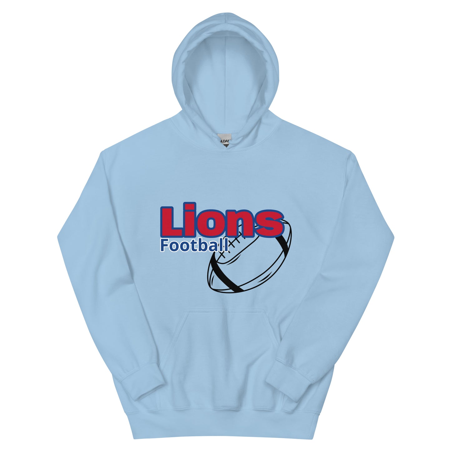 Lions Unisex Hoodie (Football)