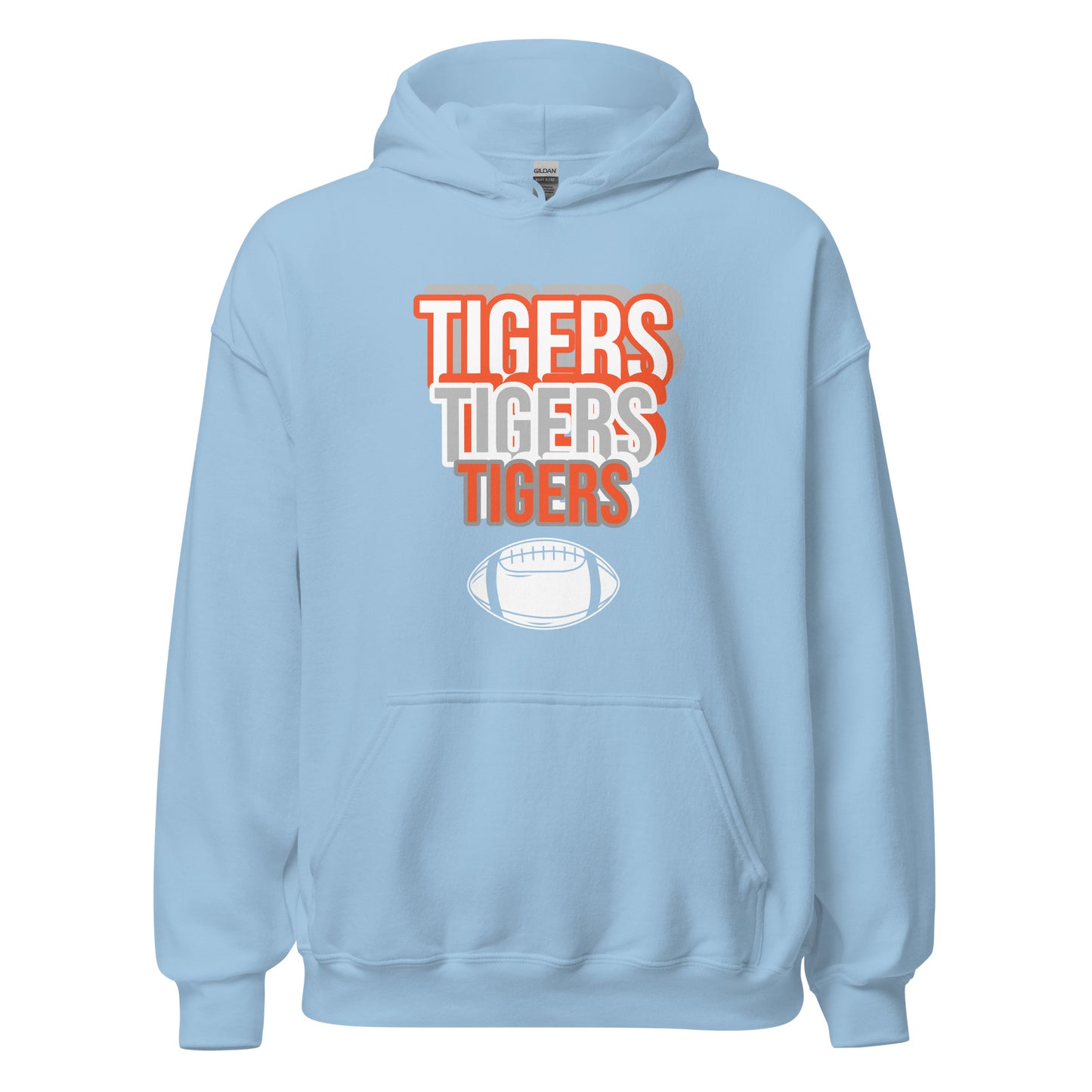 Tigers Football Unisex Hoodie