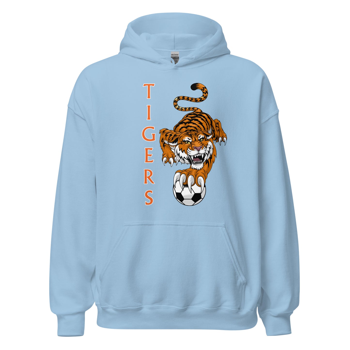 Tigers Soccer Unisex Hoodie