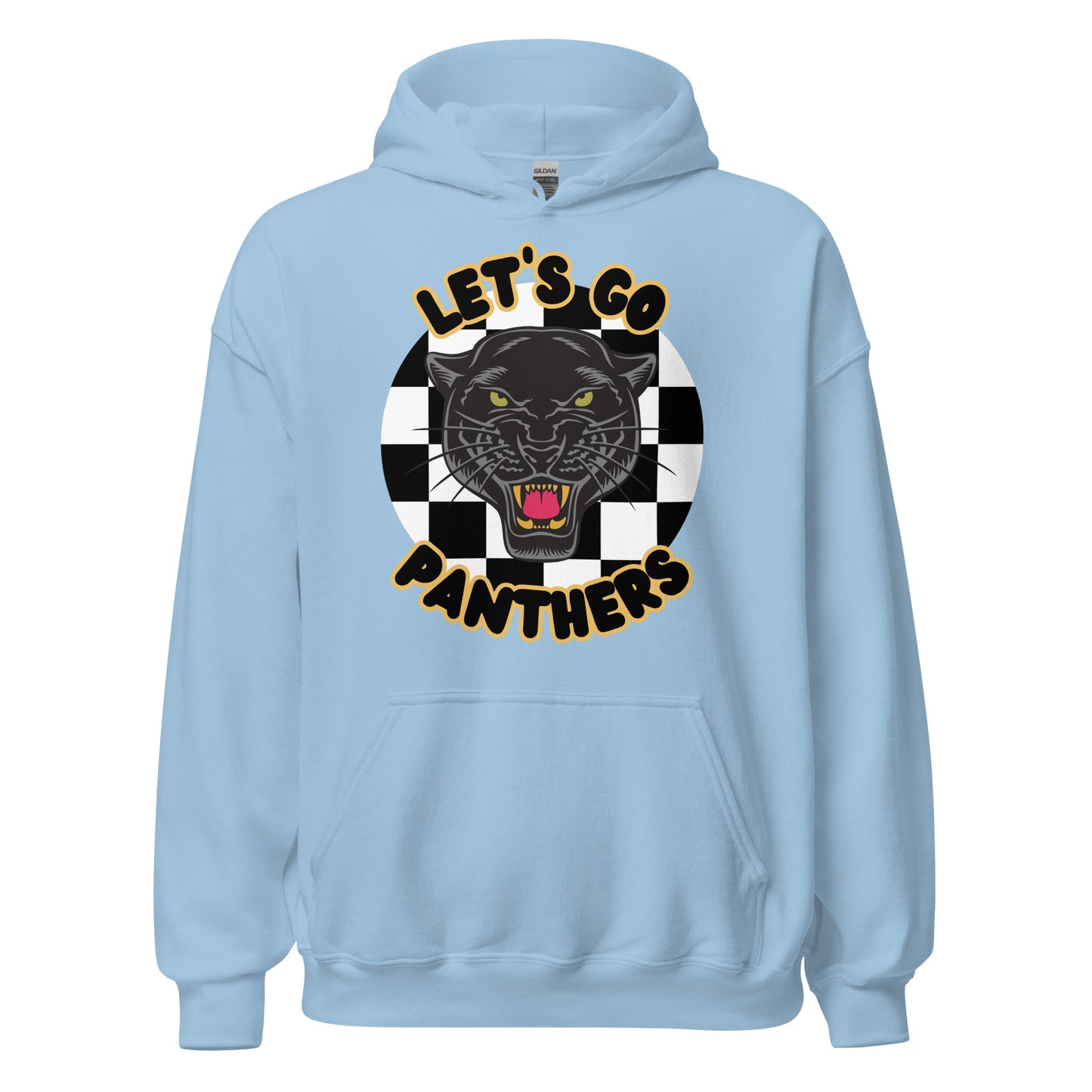 Panthers Unisex Hoodie (Checkered)