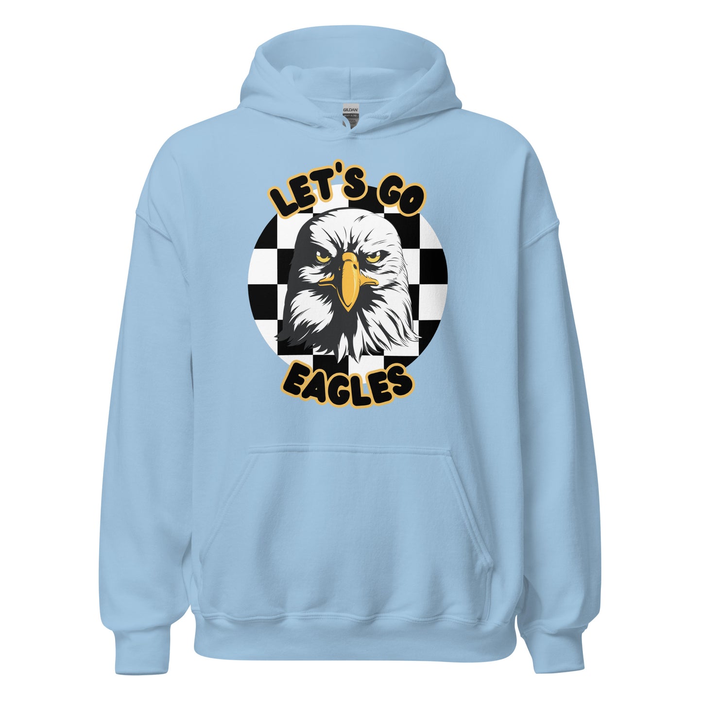 Eagles Unisex Hoodie (checkered)