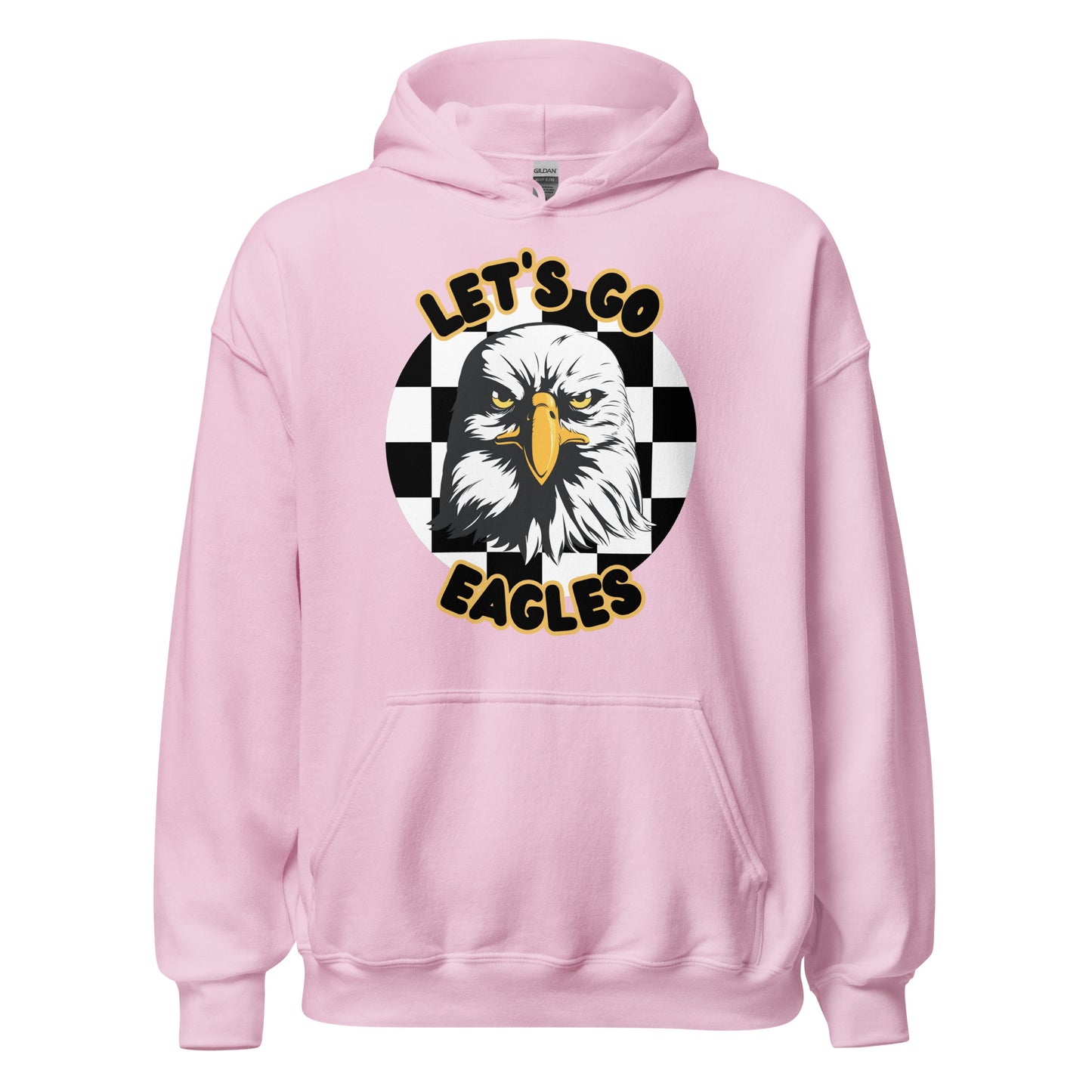 Eagles Unisex Hoodie (checkered)