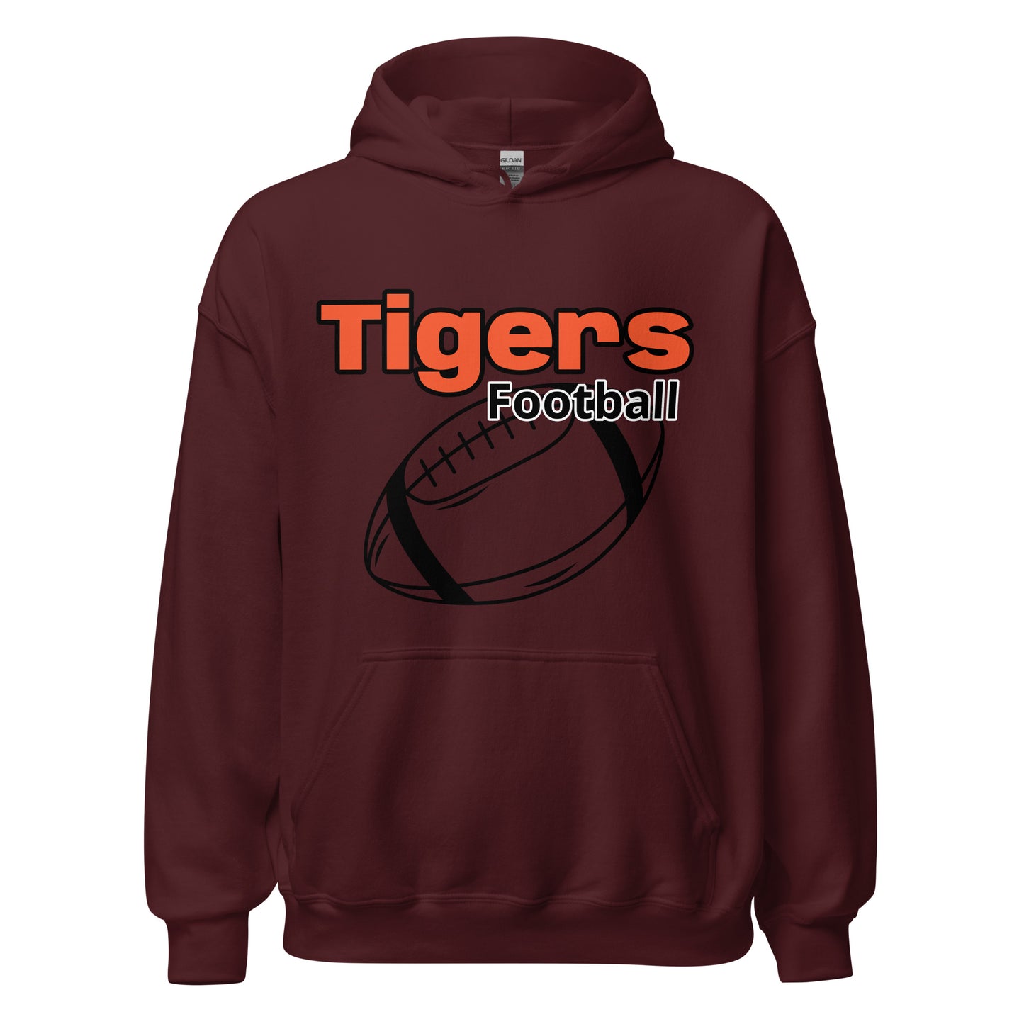 Tigers Football Unisex Hoodie