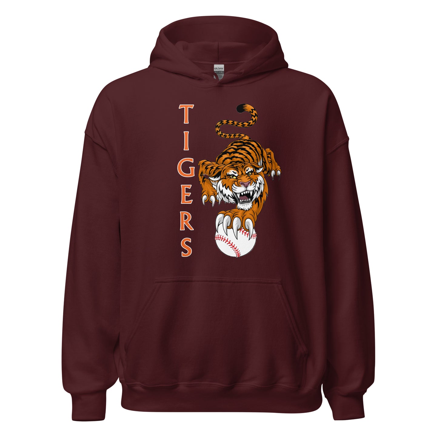 Tigers Baseball Unisex Hoodie