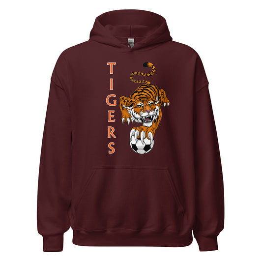 Tigers Soccer Unisex Hoodie