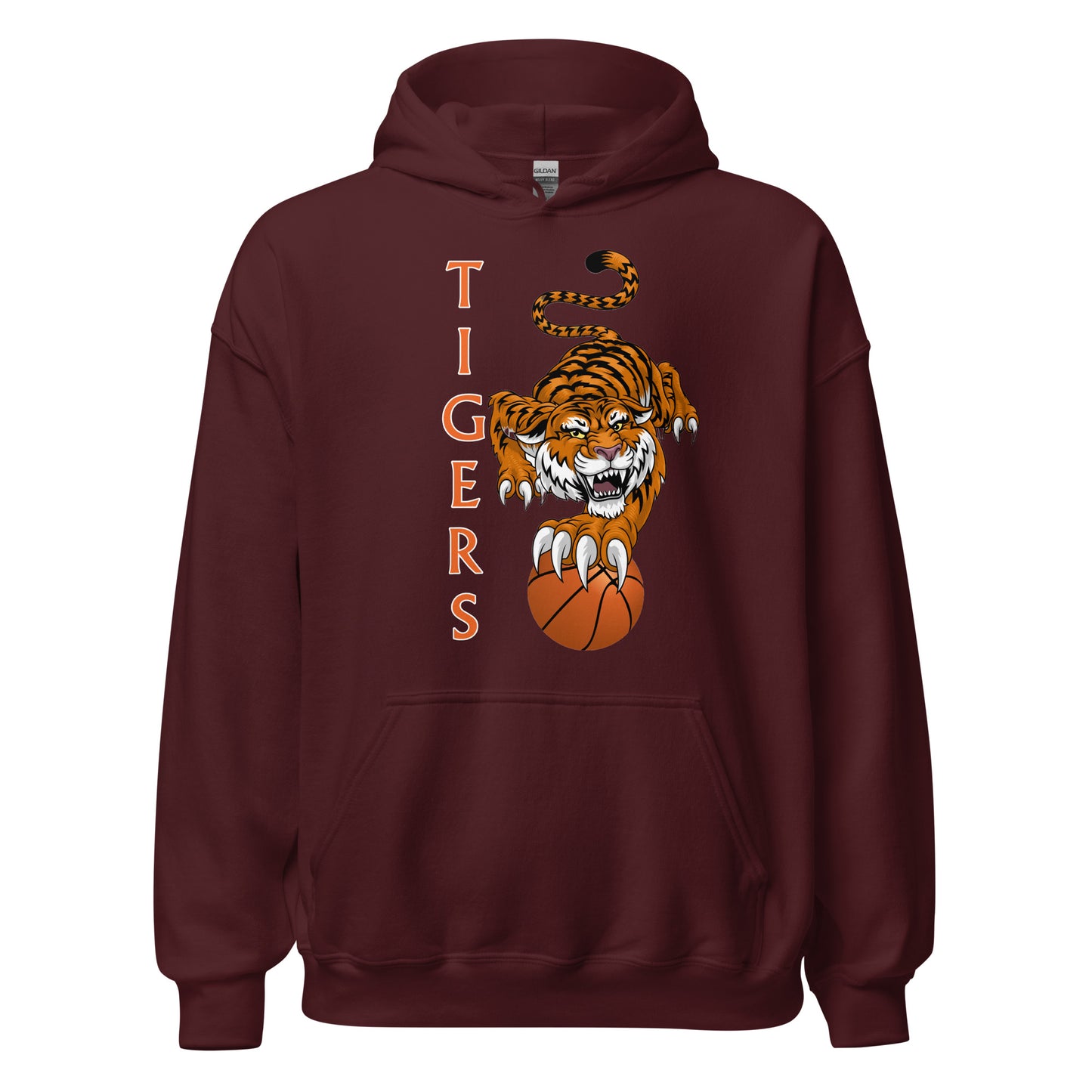 Tigers Basketball Unisex Hoodie