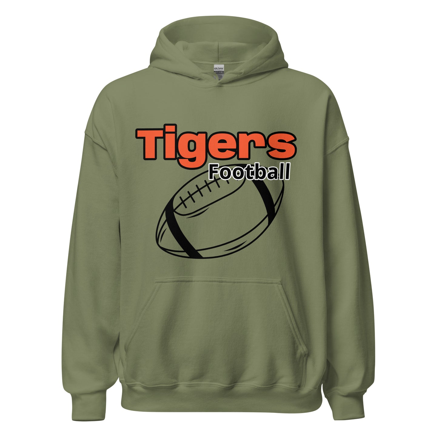 Tigers Football Unisex Hoodie